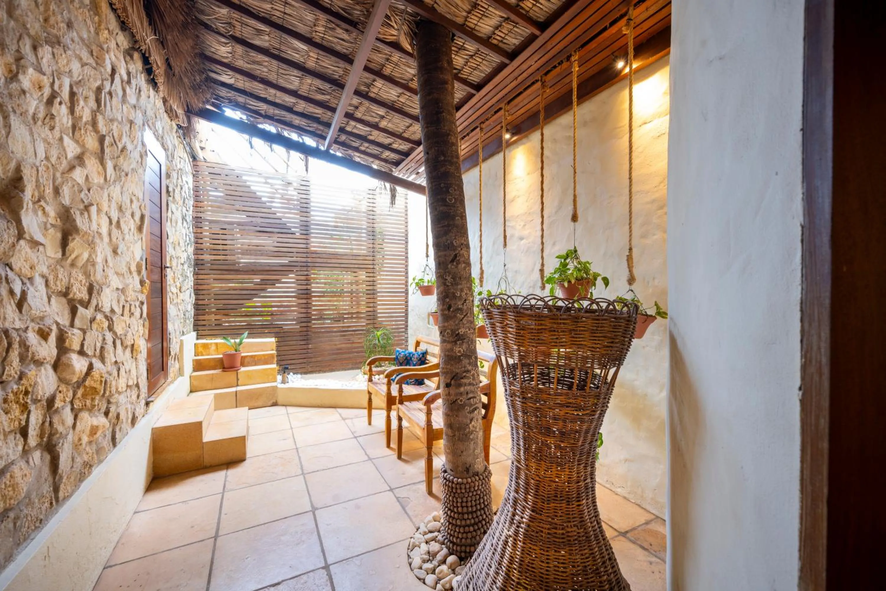 Balcony/Terrace in Hara Pousada e SPA