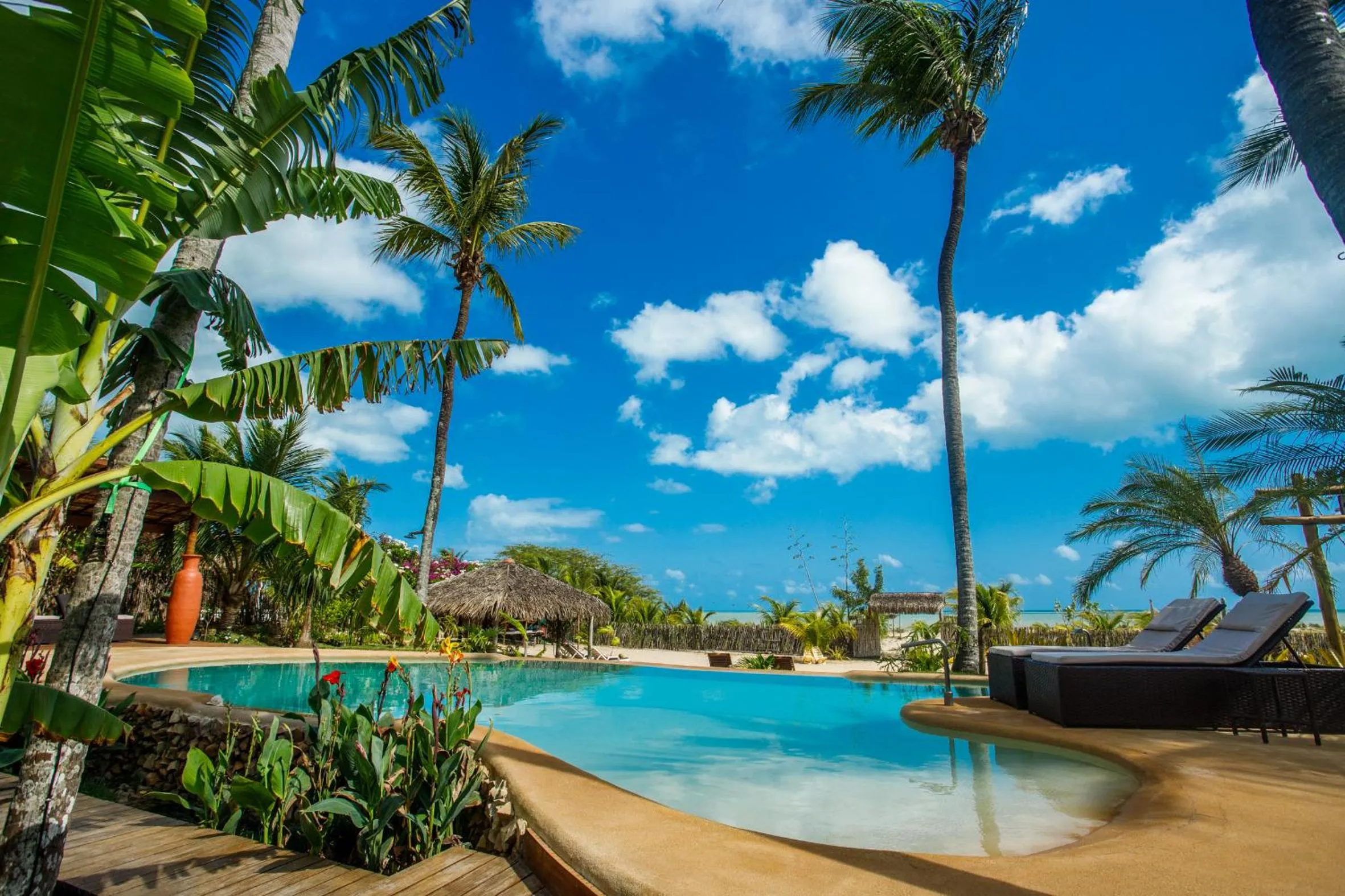 Swimming pool in Hara Pousada e SPA