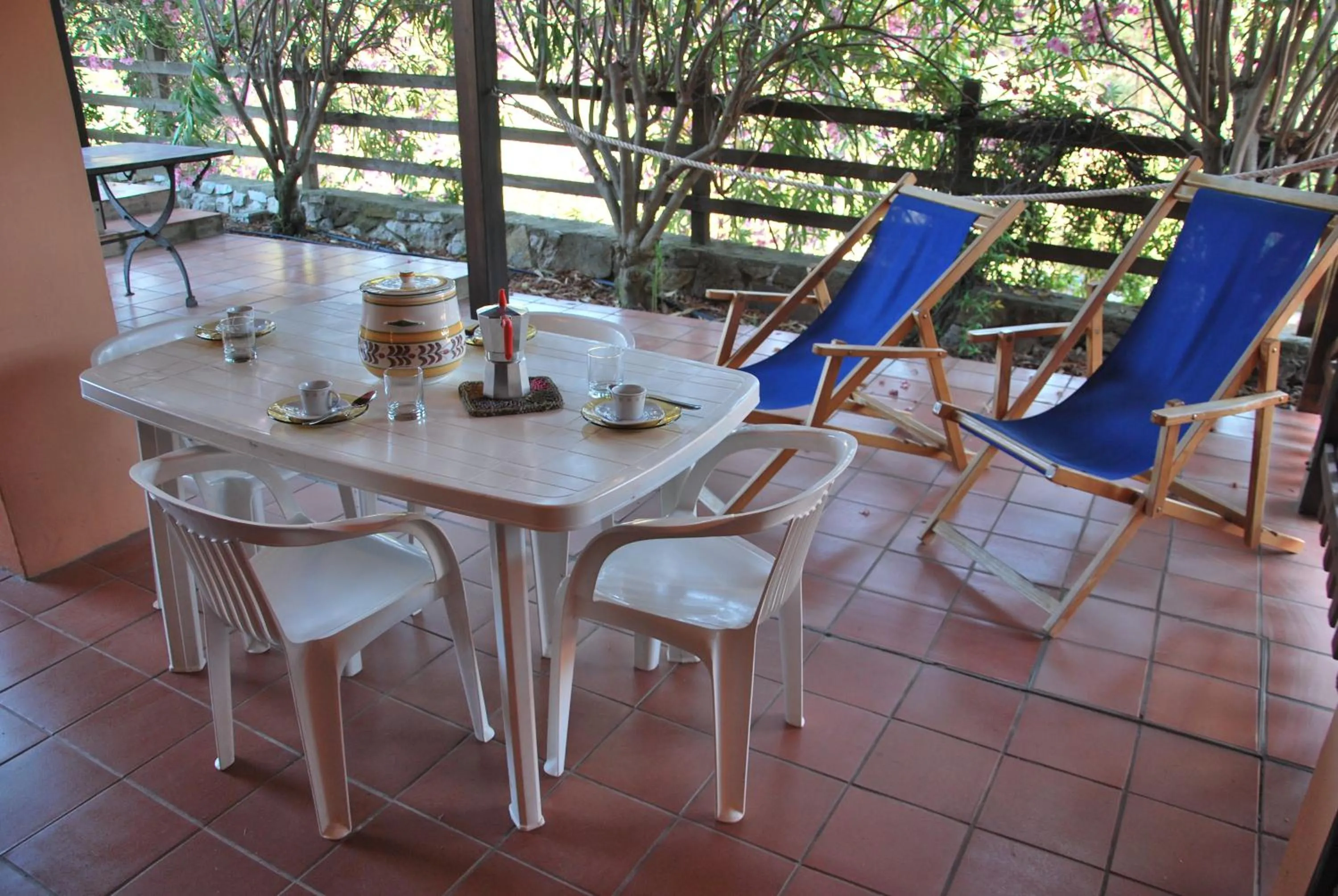 Patio in Casa Rosada - Piscina, aria condizionata, terrazze e posti auto