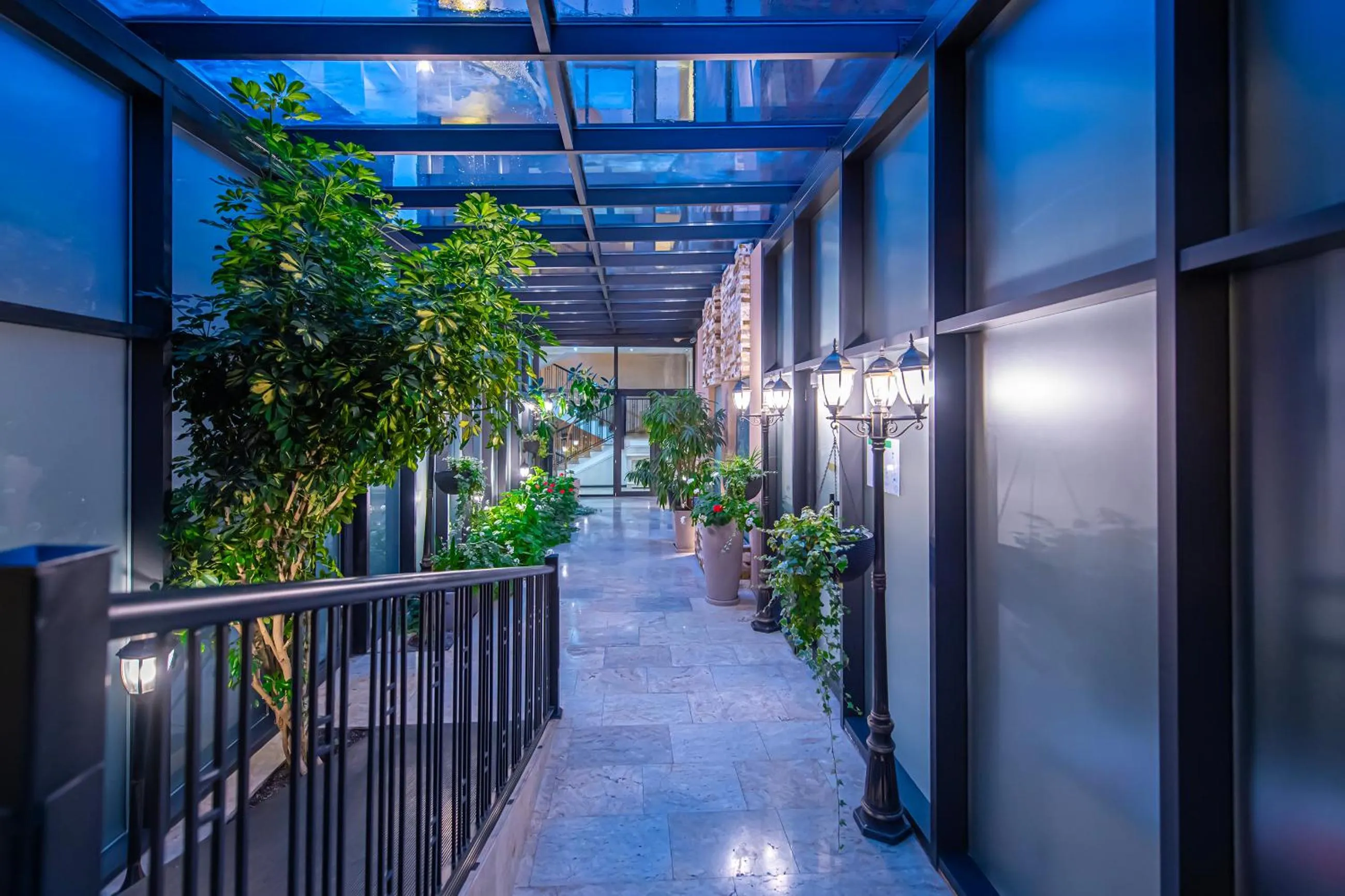 Garden in Tbilisi Laerton Hotel