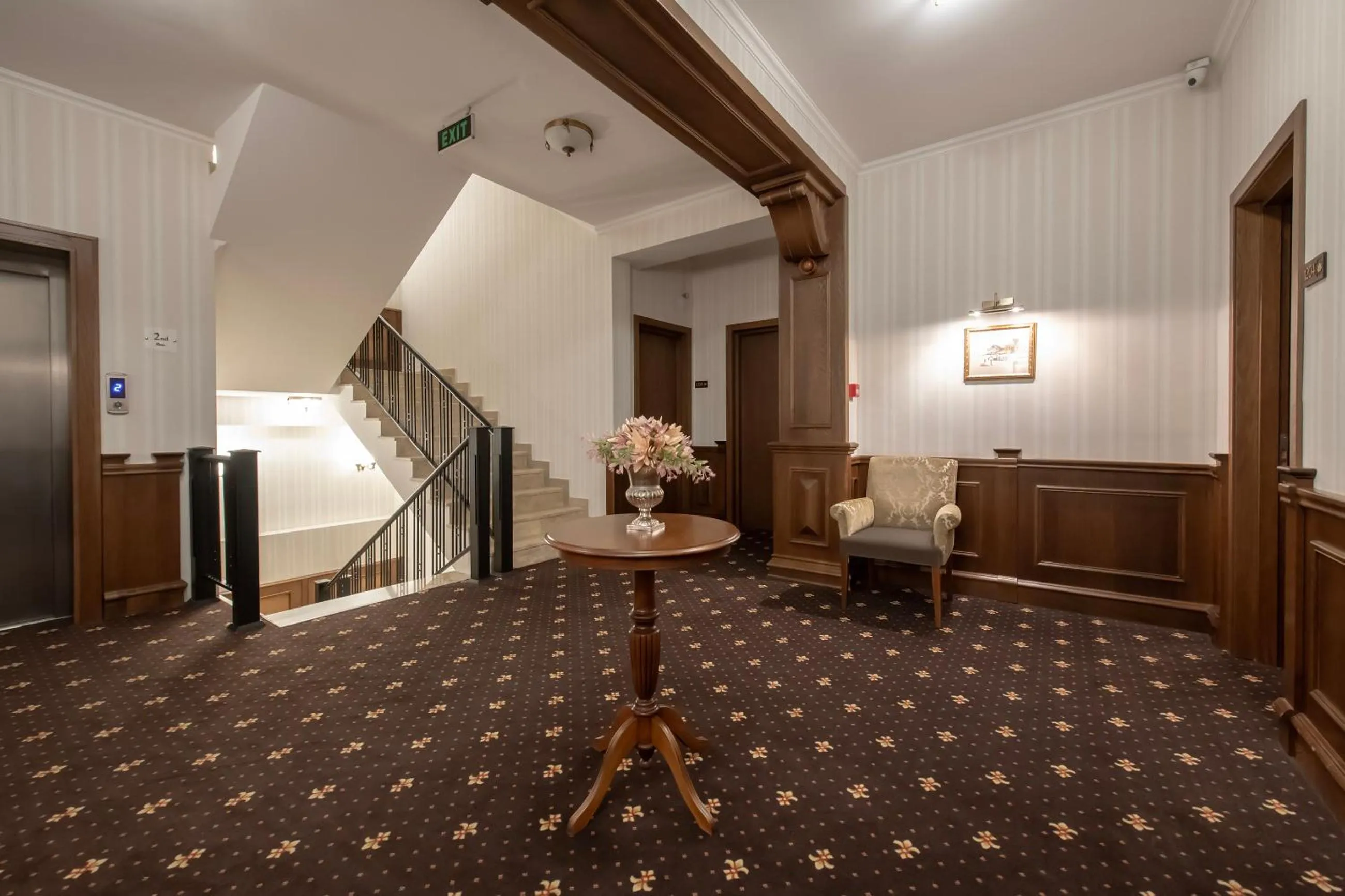 Seating area in Tbilisi Laerton Hotel