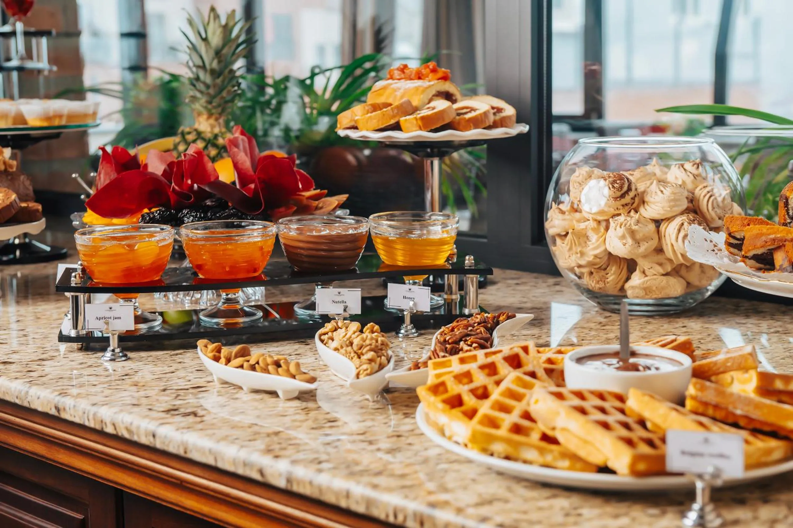 Breakfast in Tbilisi Laerton Hotel