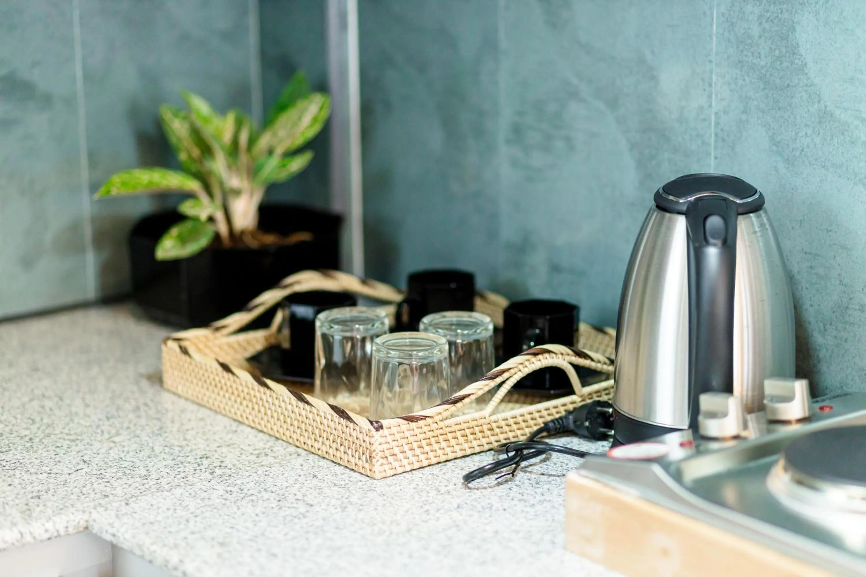 kitchen in E L Westensee Resort