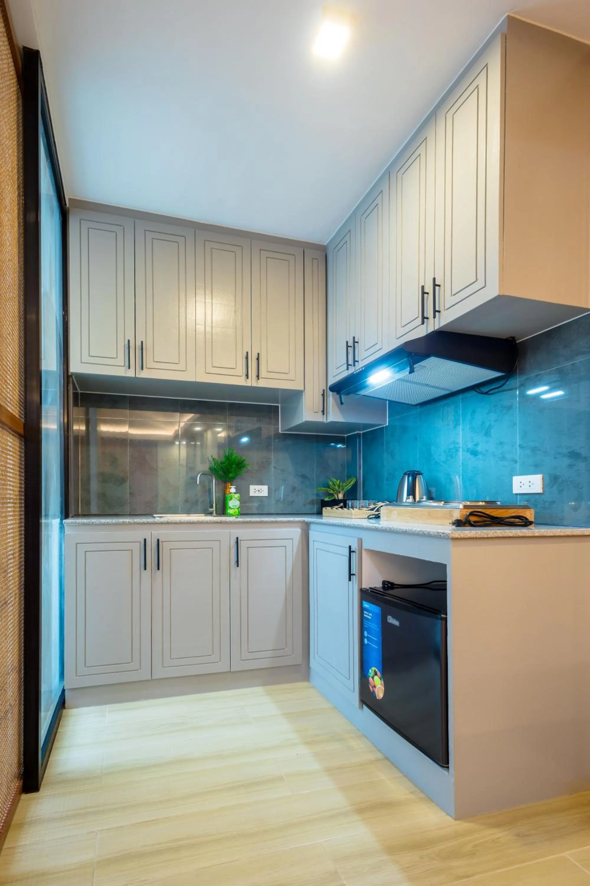 kitchen in E L Westensee Resort