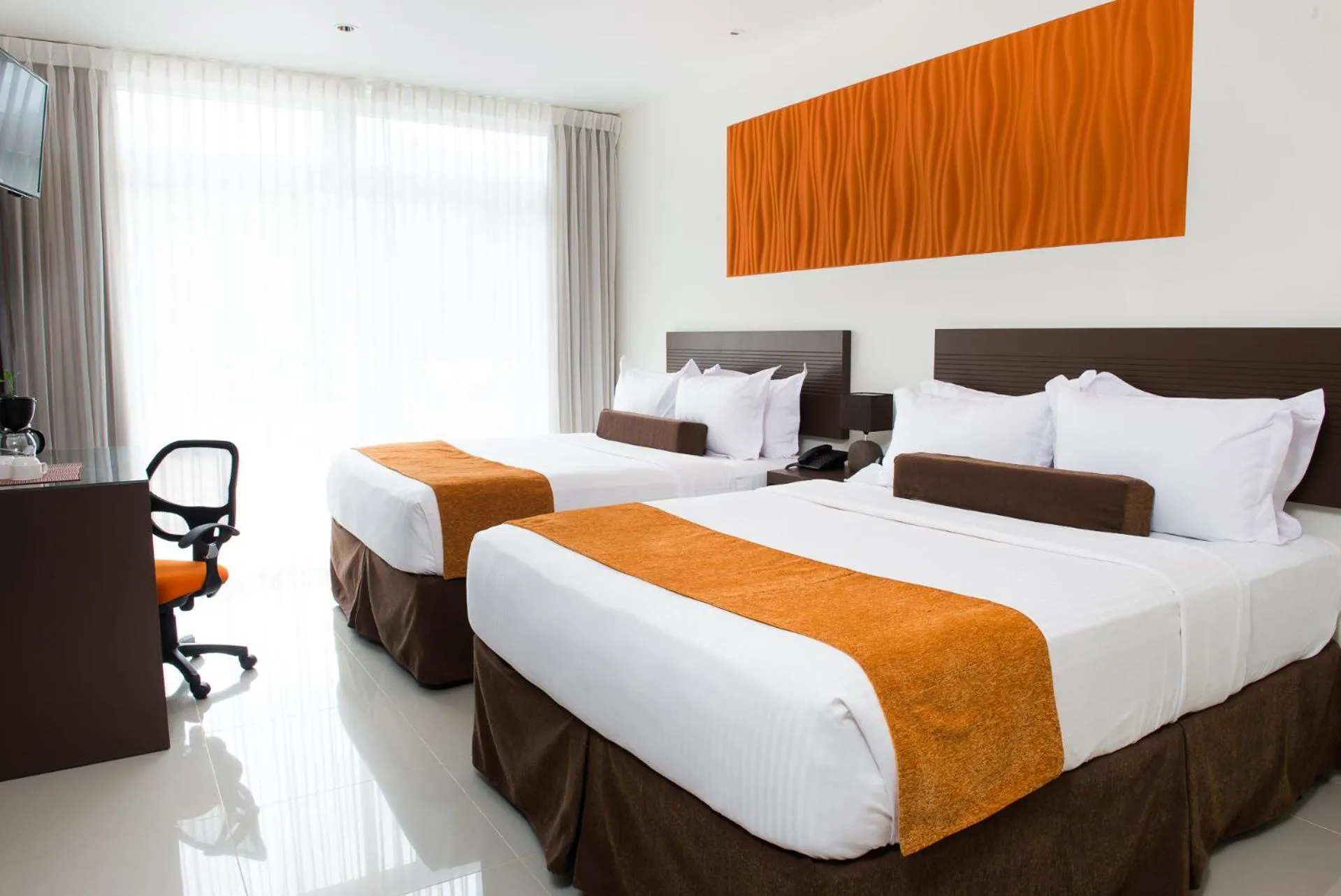 Bed in Hotel Latitud 15