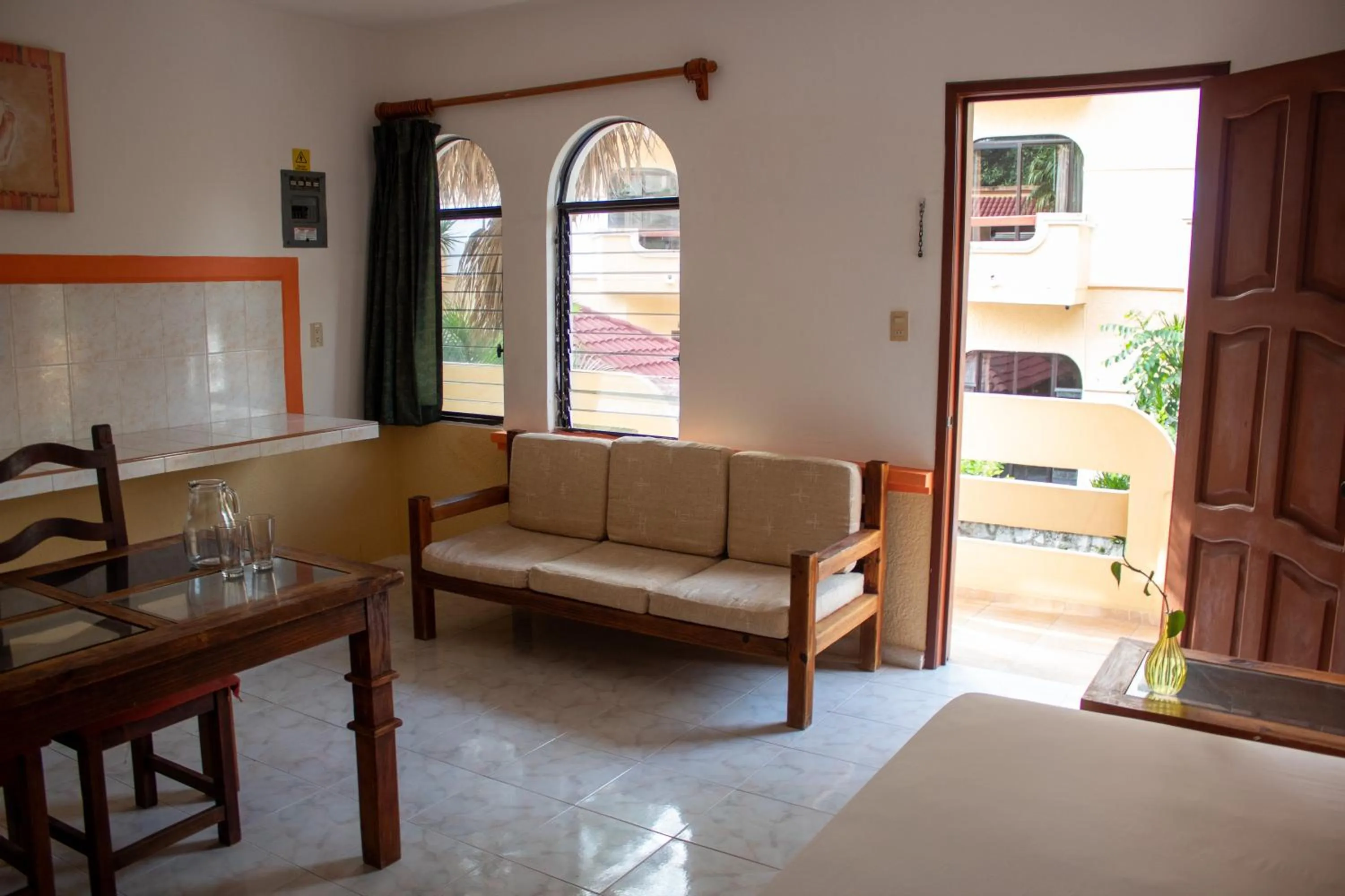 Living room in Hotel Vista Caribe 5ta Av a 5 Pasos de la Playa