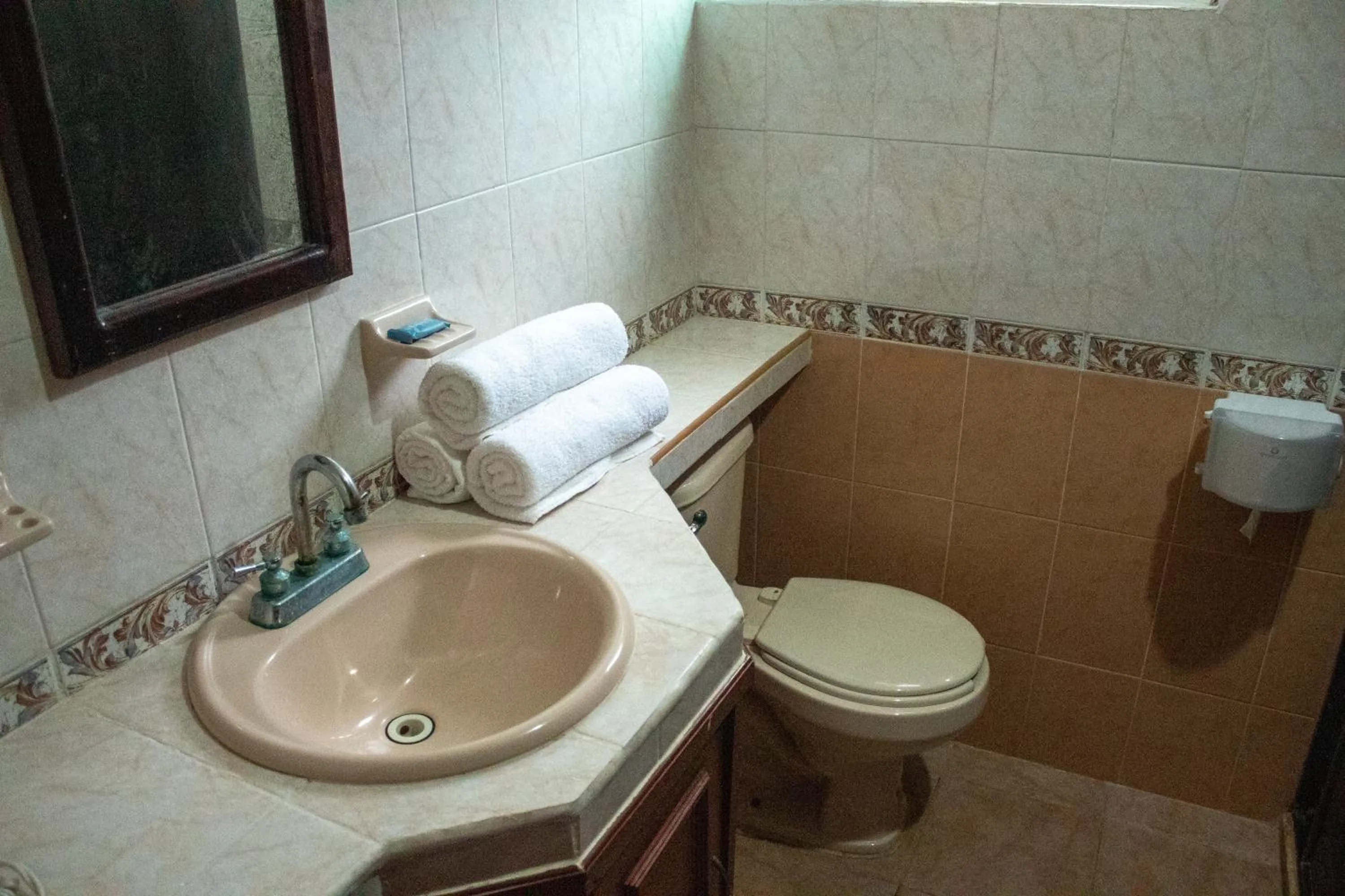 Bathroom in Hotel Vista Caribe 5ta Av a 5 Pasos de la Playa