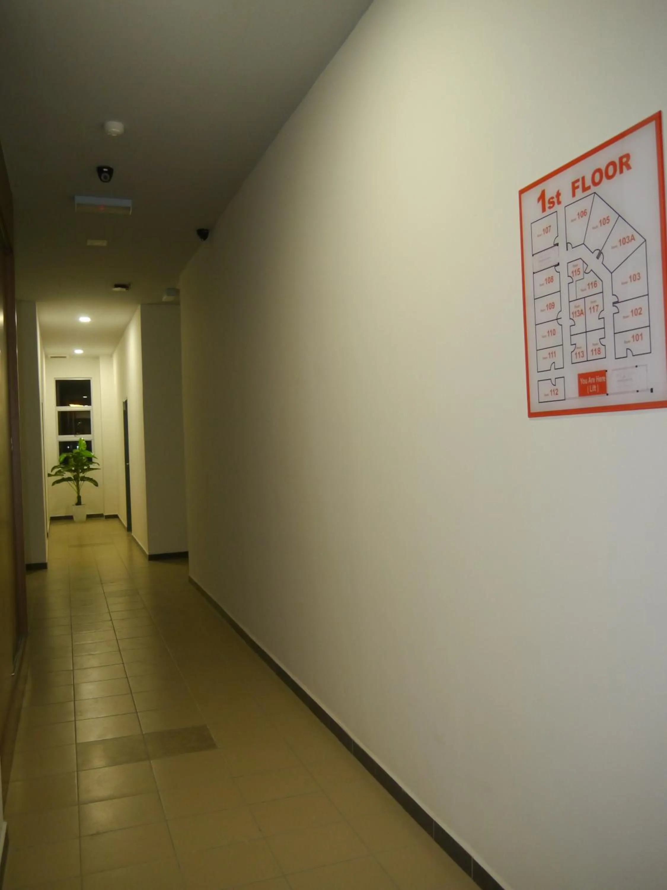 Decorative detail in Hotel Wawasan