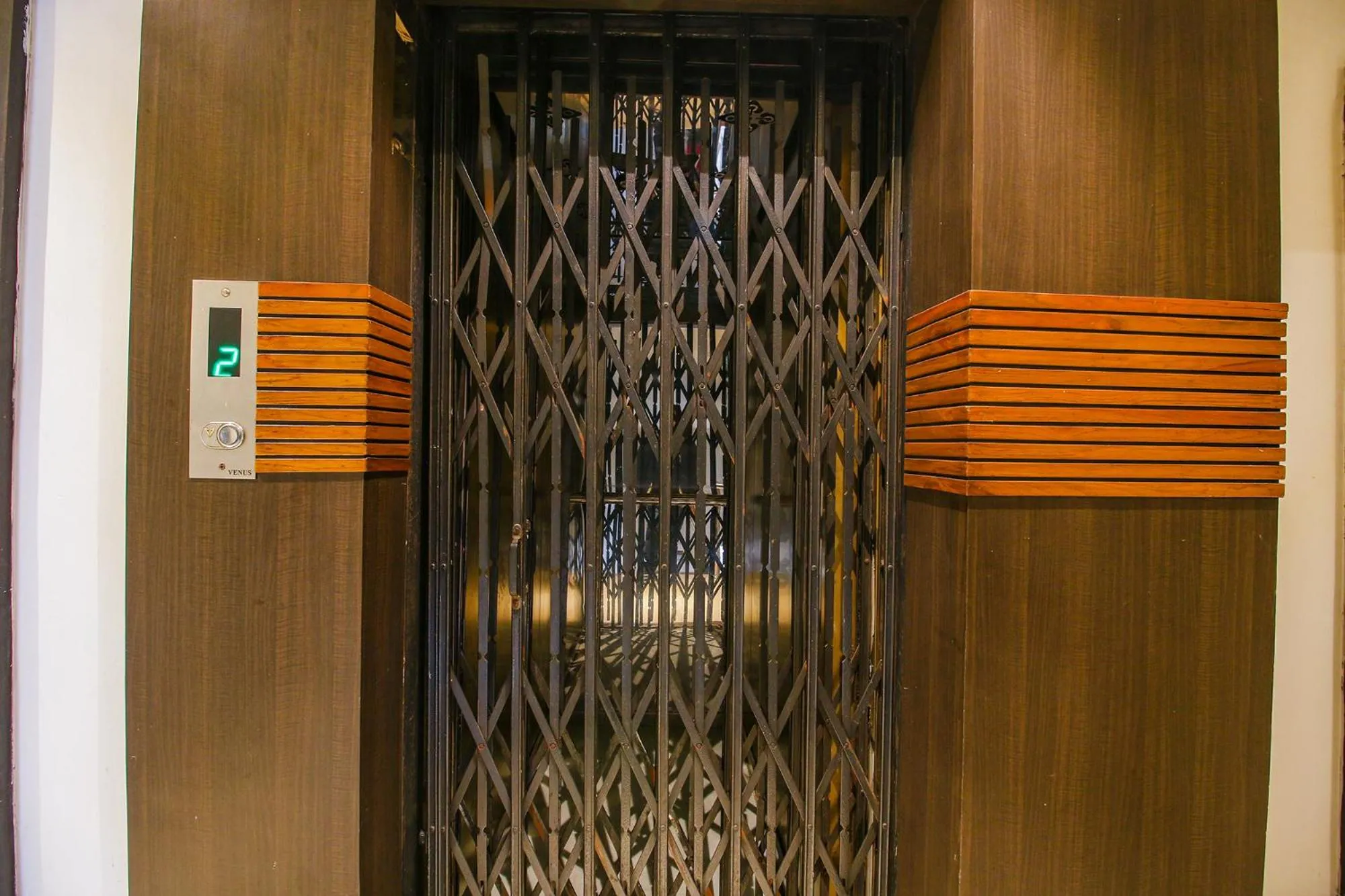 elevator in FabHotel Royal Palace II