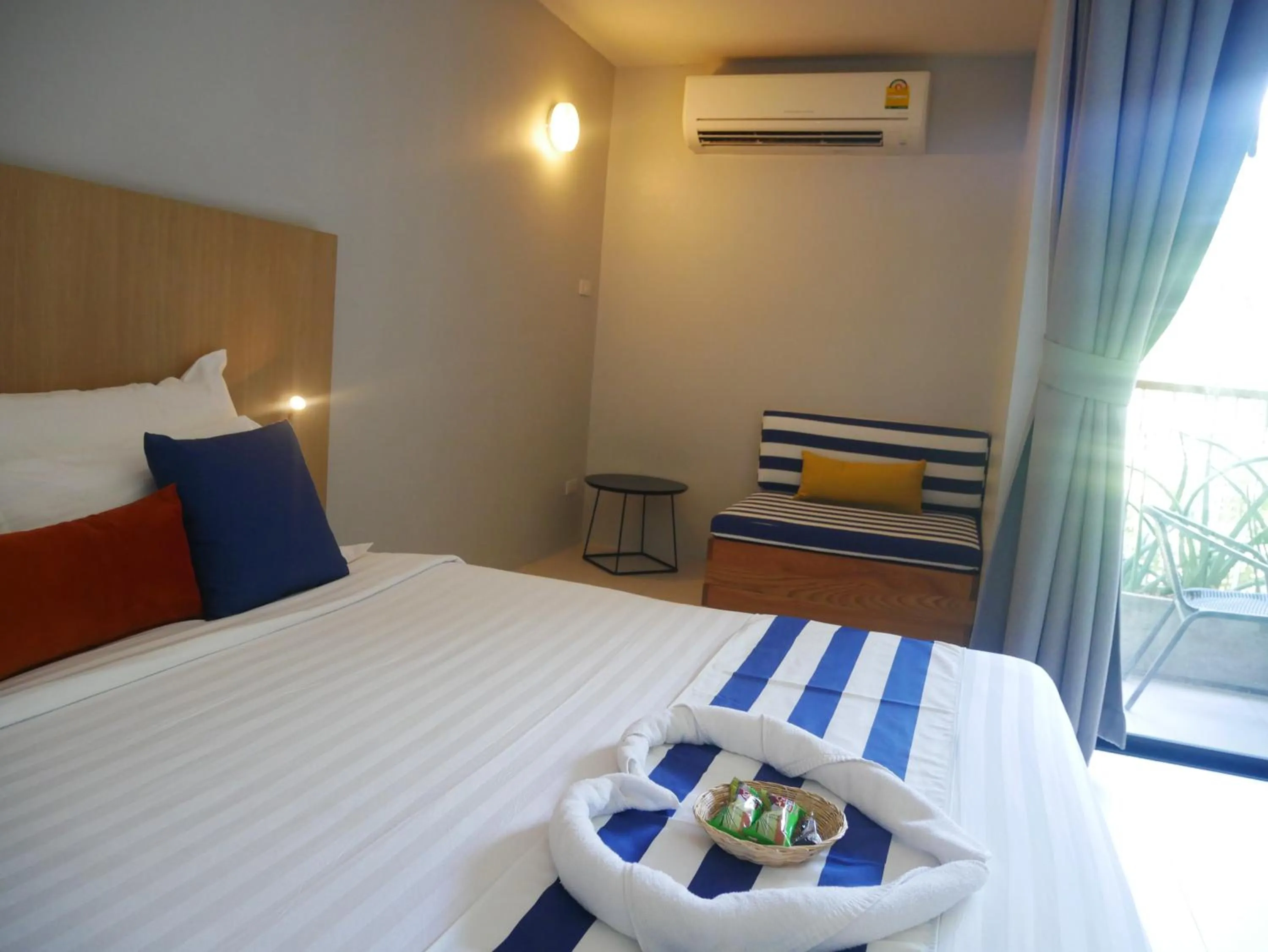 Bedroom, Bed in Casa De Mar - Koh Samui