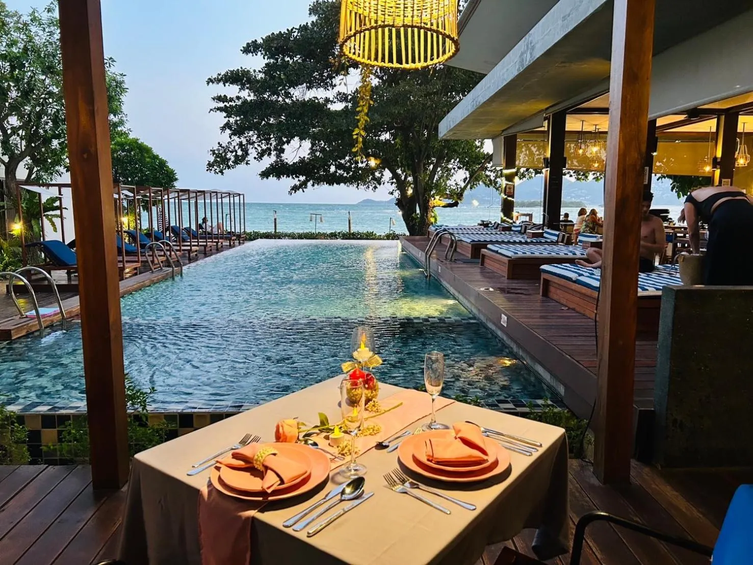 Swimming pool in Casa De Mar - Koh Samui