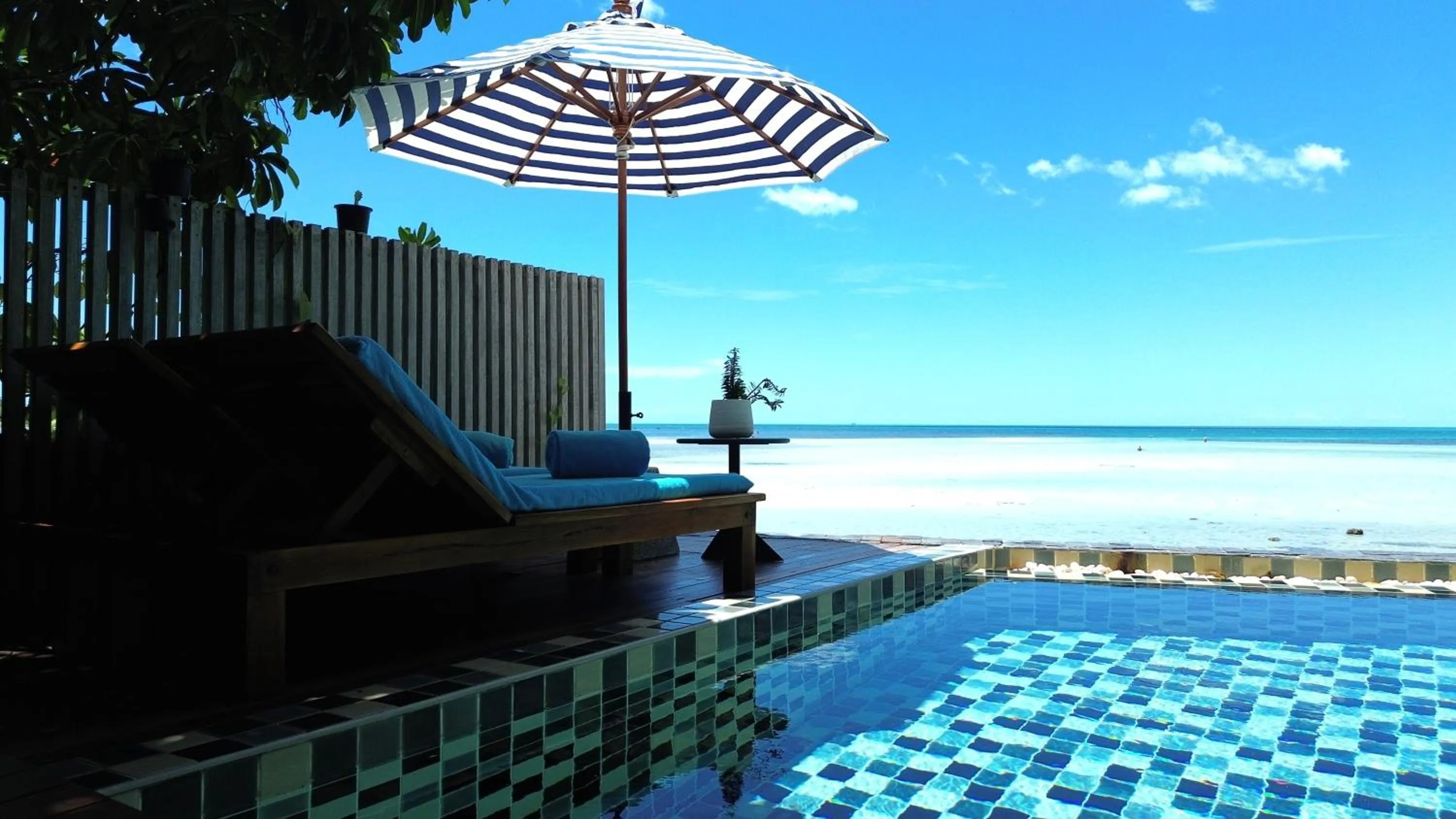 Pool view in Casa De Mar - Koh Samui