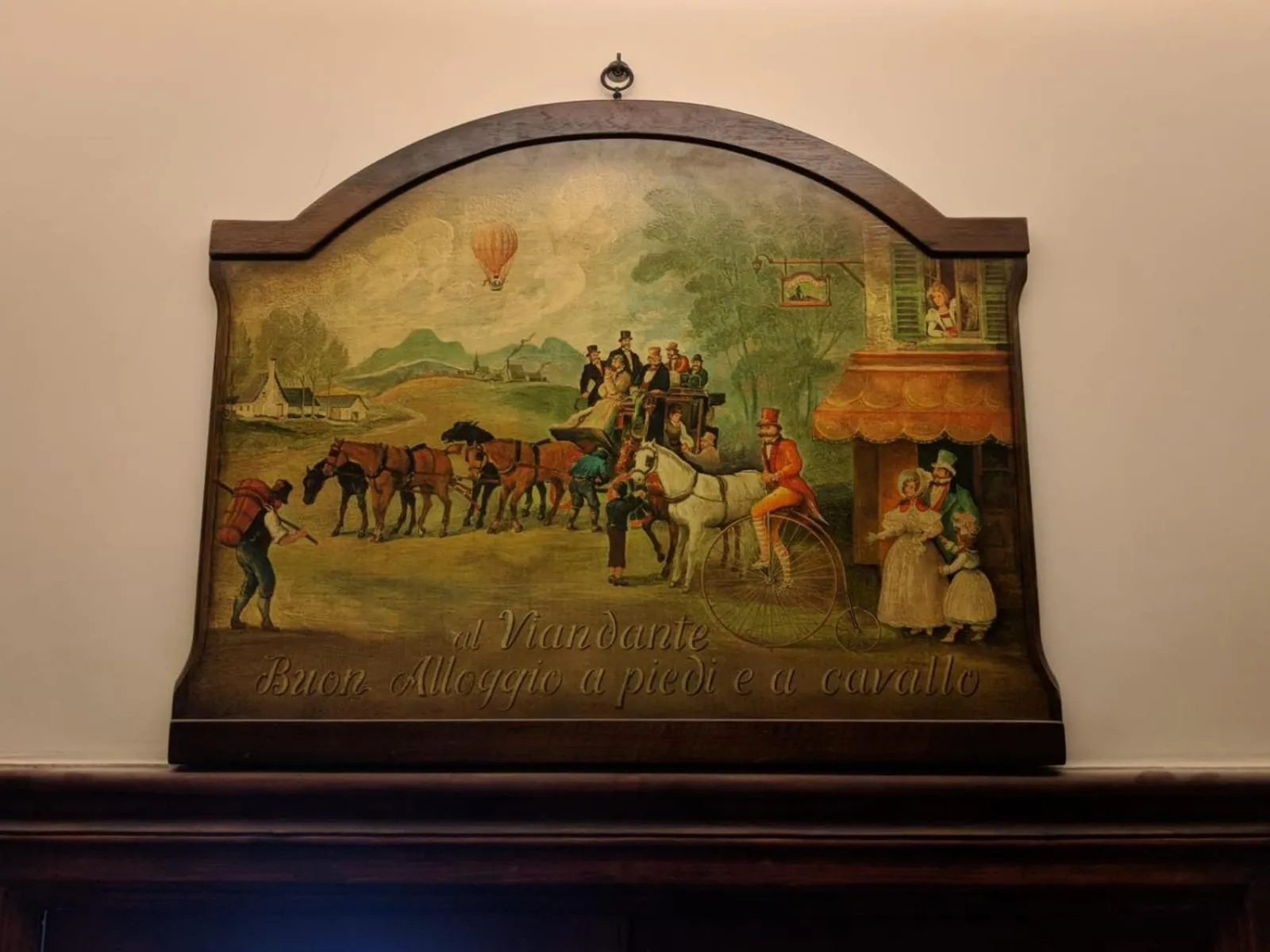 Lobby or reception in L'Ottavo Re di Roma