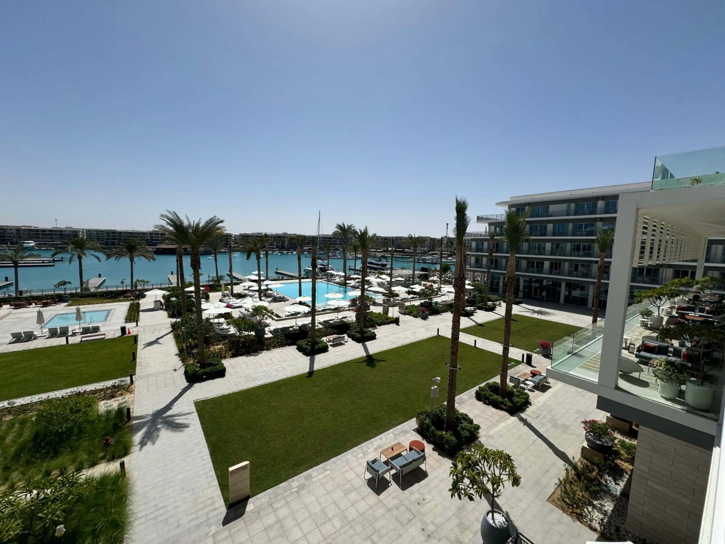 Vida Marina Resort Marassi Residences Three Bedroom Apartment Marina View