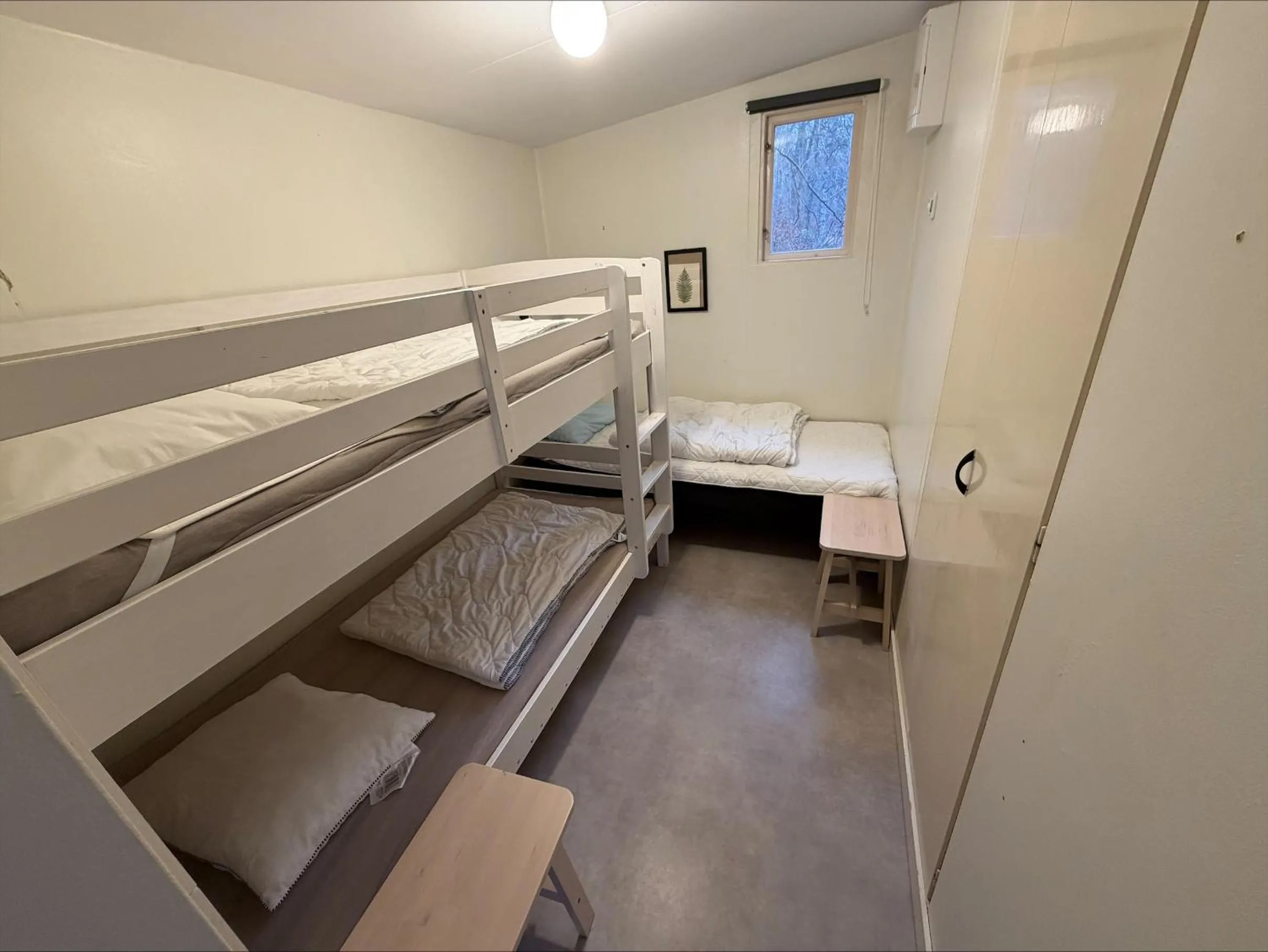 Bed in Långasjönäs Camping & Stugby