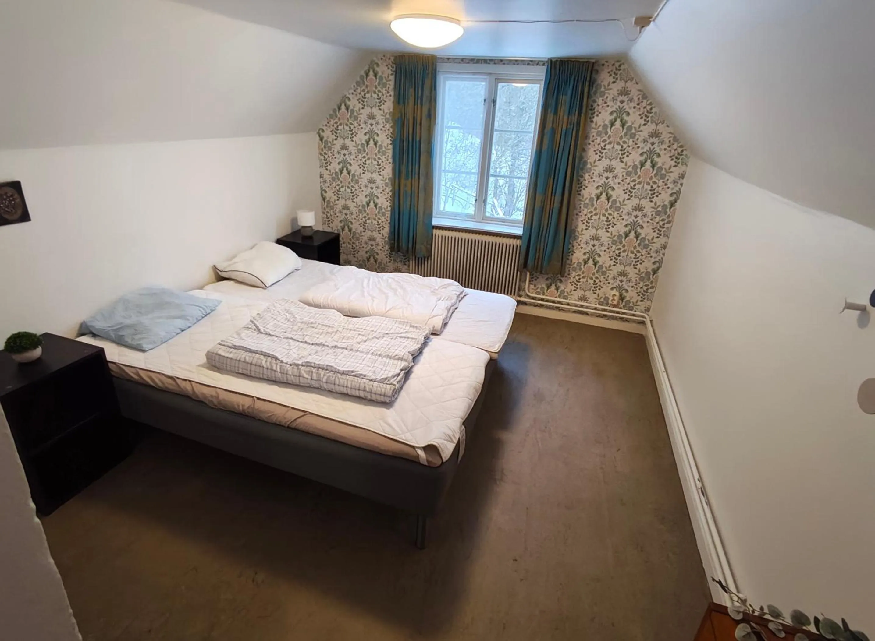 Bed in Långasjönäs Camping & Stugby