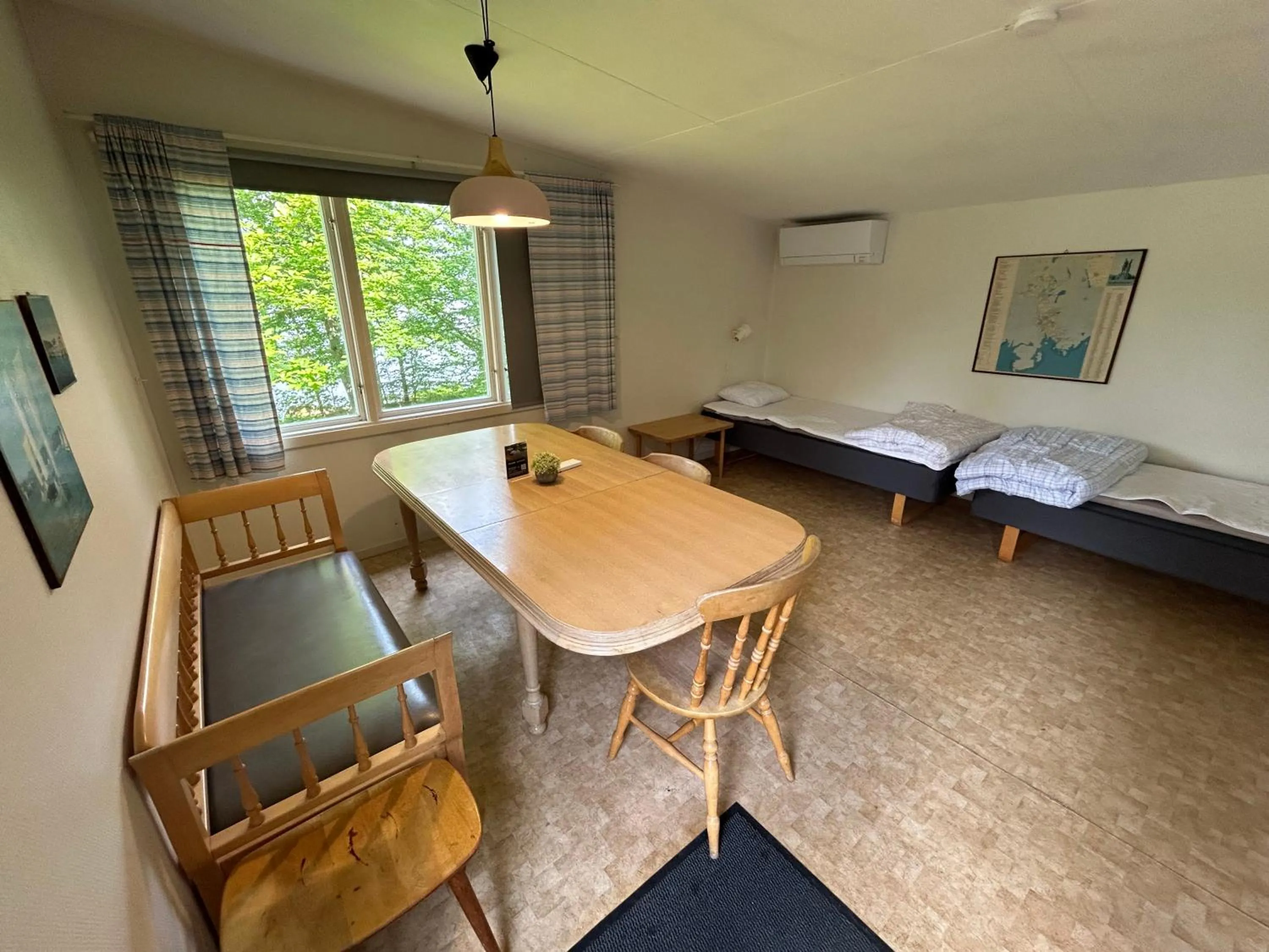 Bed in Långasjönäs Camping & Stugby