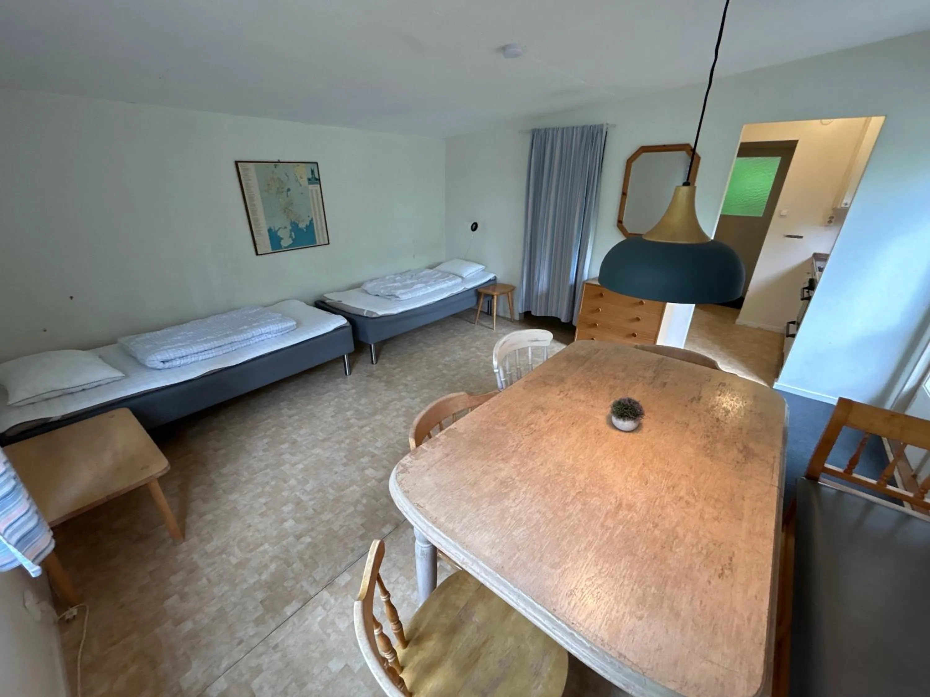 Bed in Långasjönäs Camping & Stugby