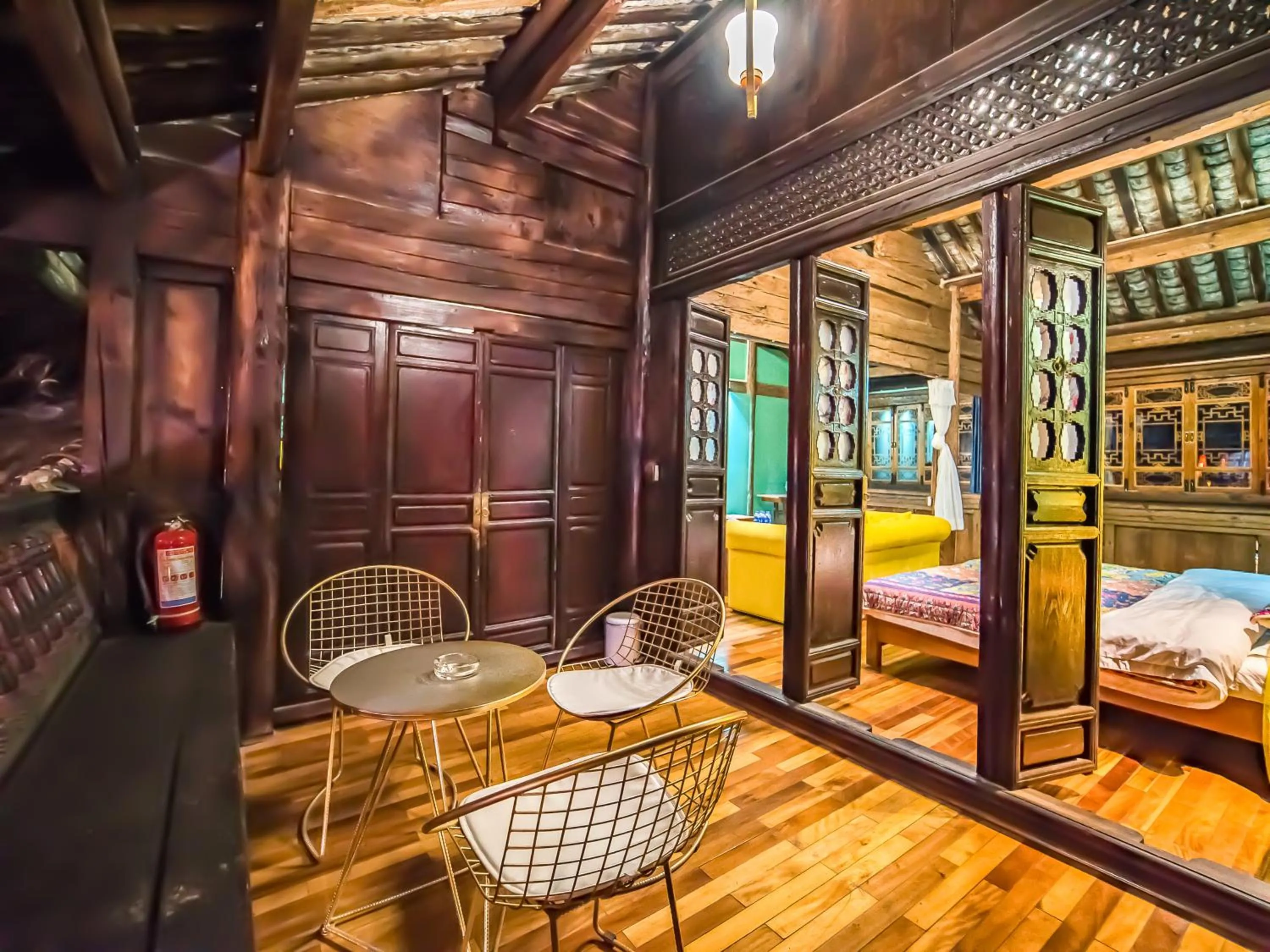 Living room, Bed in Tuo Tuo Guest House