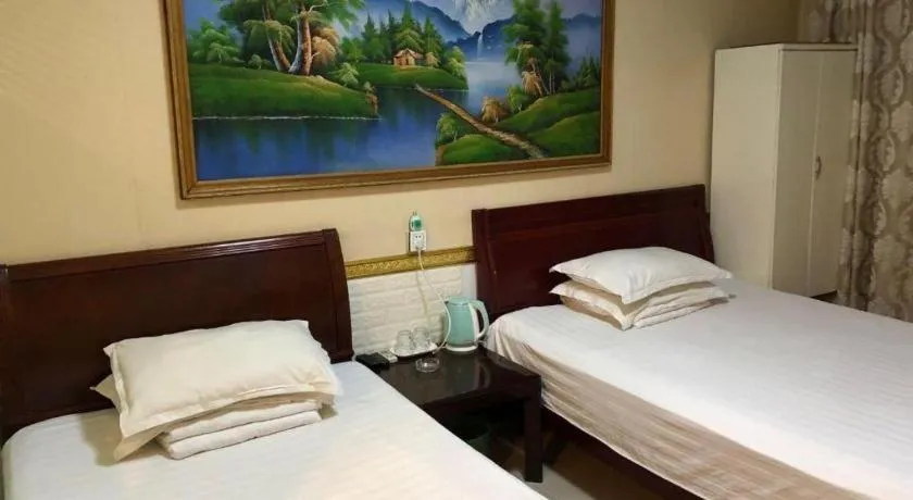 Bed in Lianyungang Jianyuan Hotel