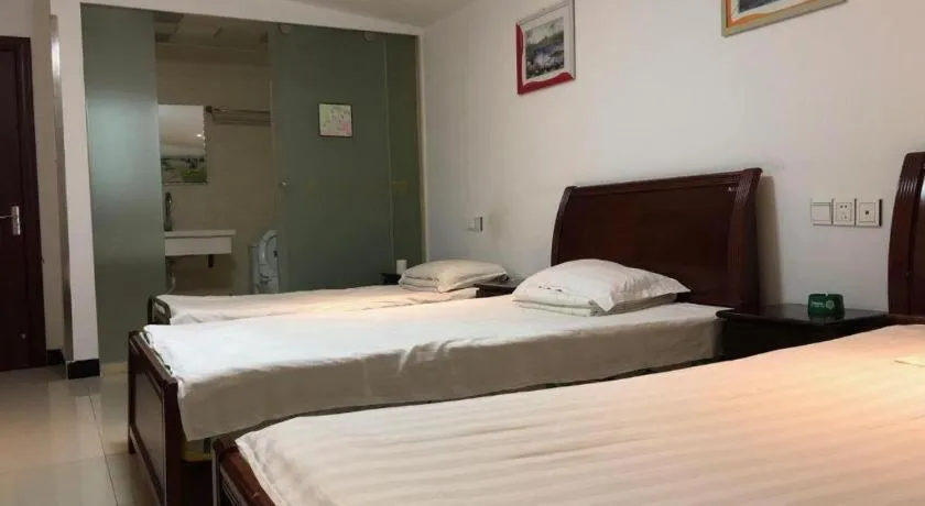 Bed in Lianyungang Jianyuan Hotel