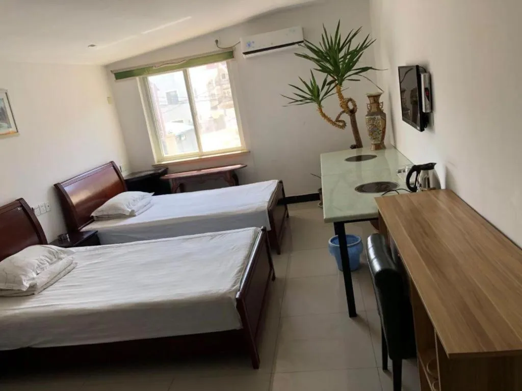 Bed in Lianyungang Jianyuan Hotel