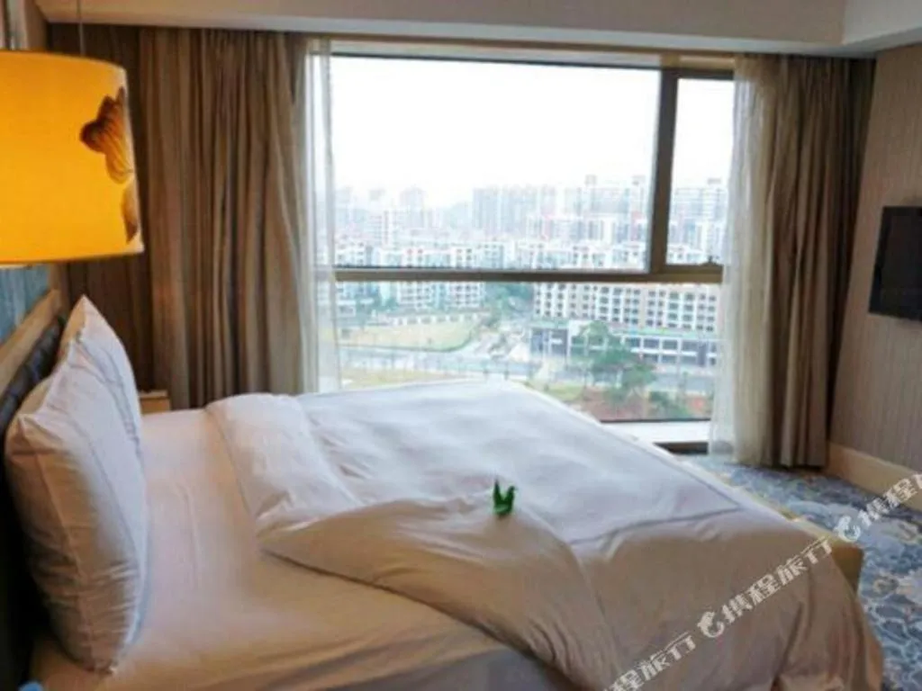 Bed in Grand Skylight International Hotel Gongqingcheng