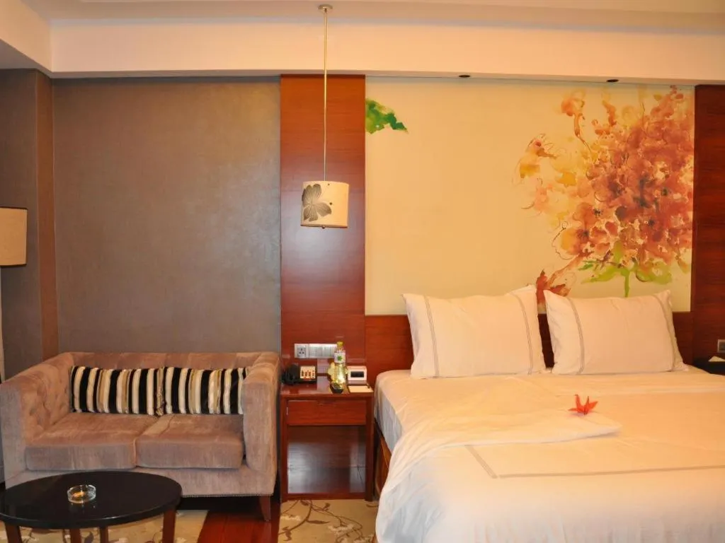 Bed in Grand Skylight International Hotel Gongqingcheng