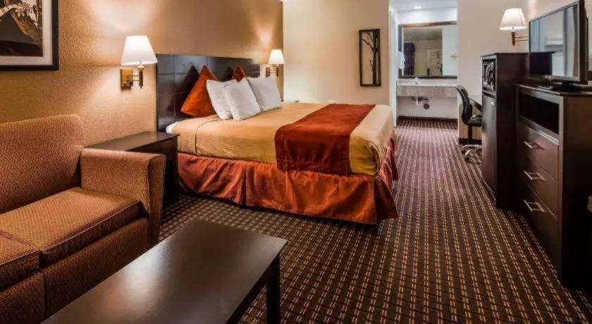 Bed in Best Western Johnson City Inn