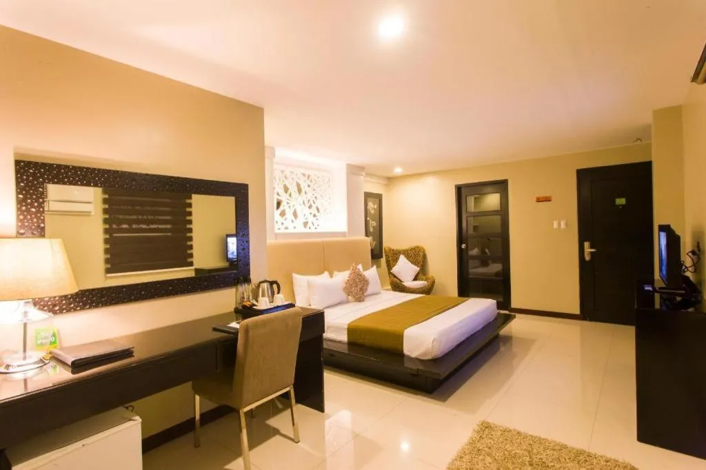 Bed in L Square Hotel