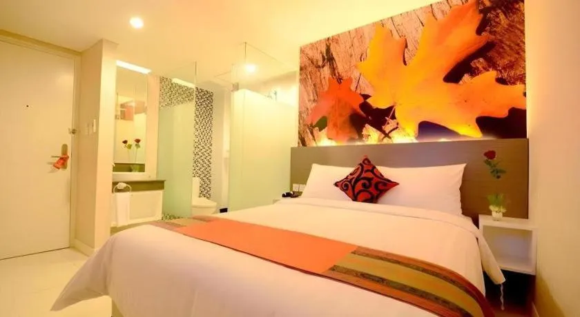 Bed in Clay Hotel Jakarta