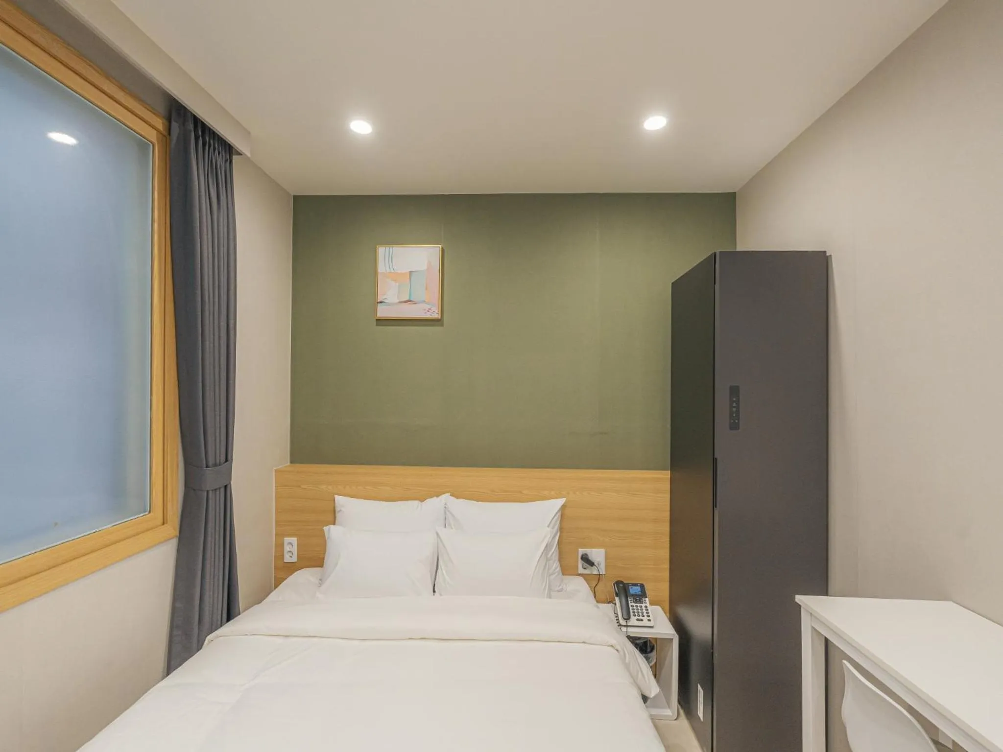 Bed in Hotel Leo Changwon Central Branch