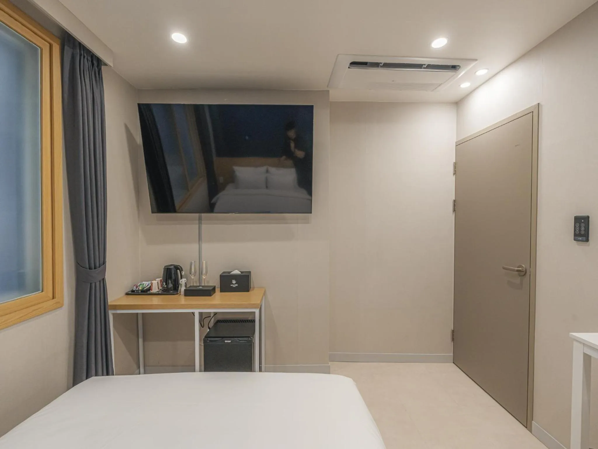 Bed in Hotel Leo Changwon Central Branch