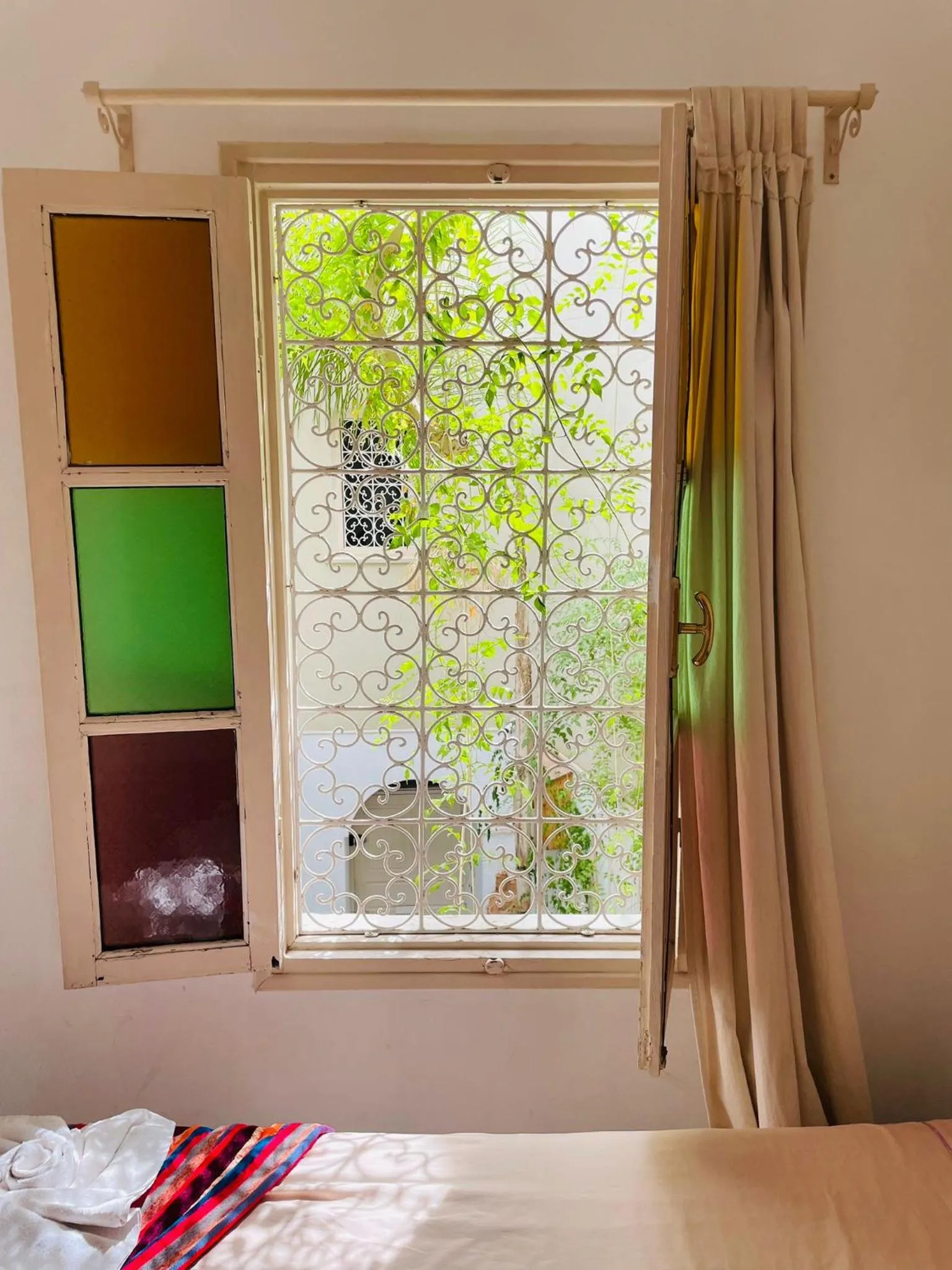 View (from property/room), Bed in Diamant La Ville Rouge