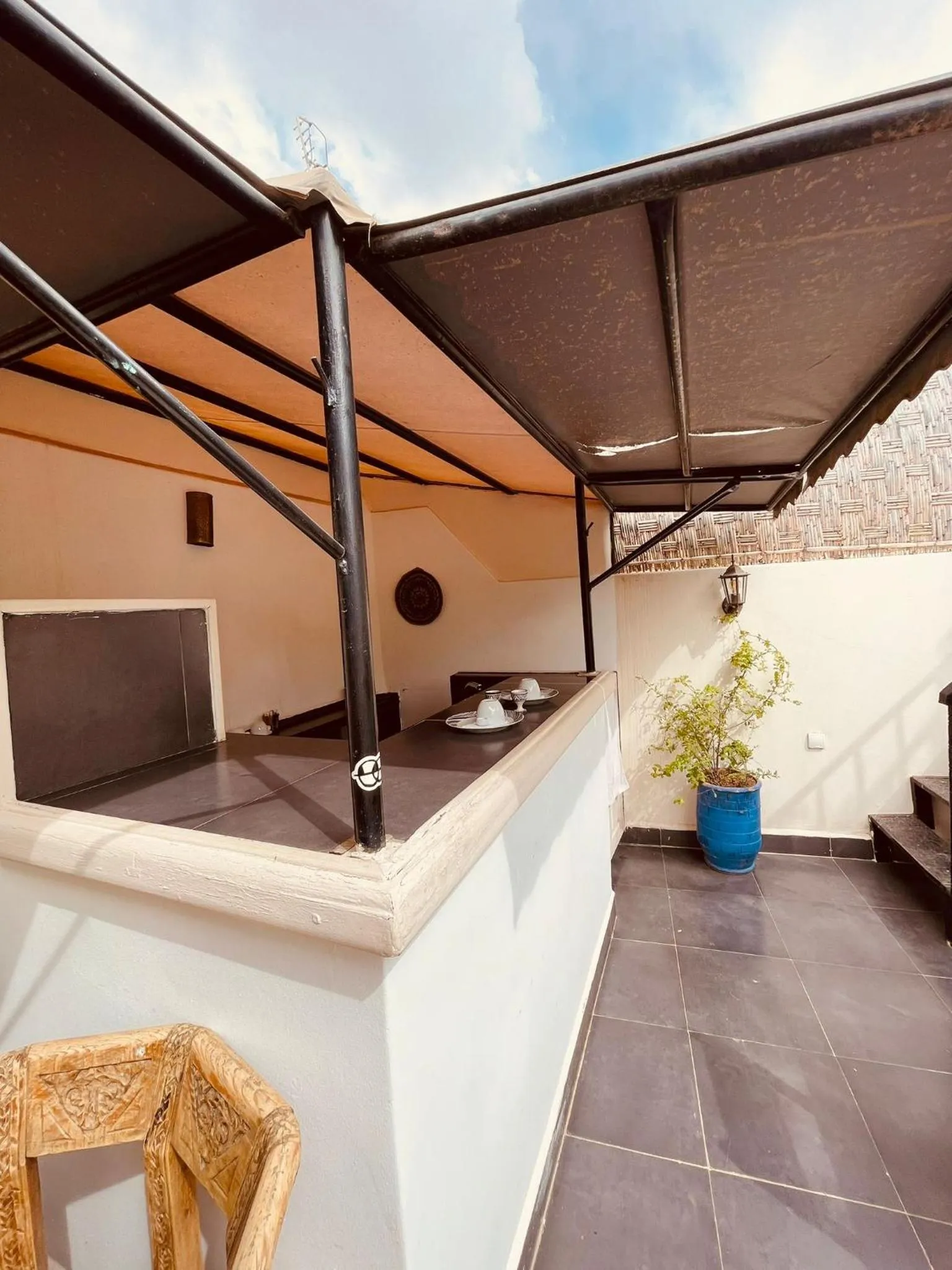 Patio in Diamant La Ville Rouge