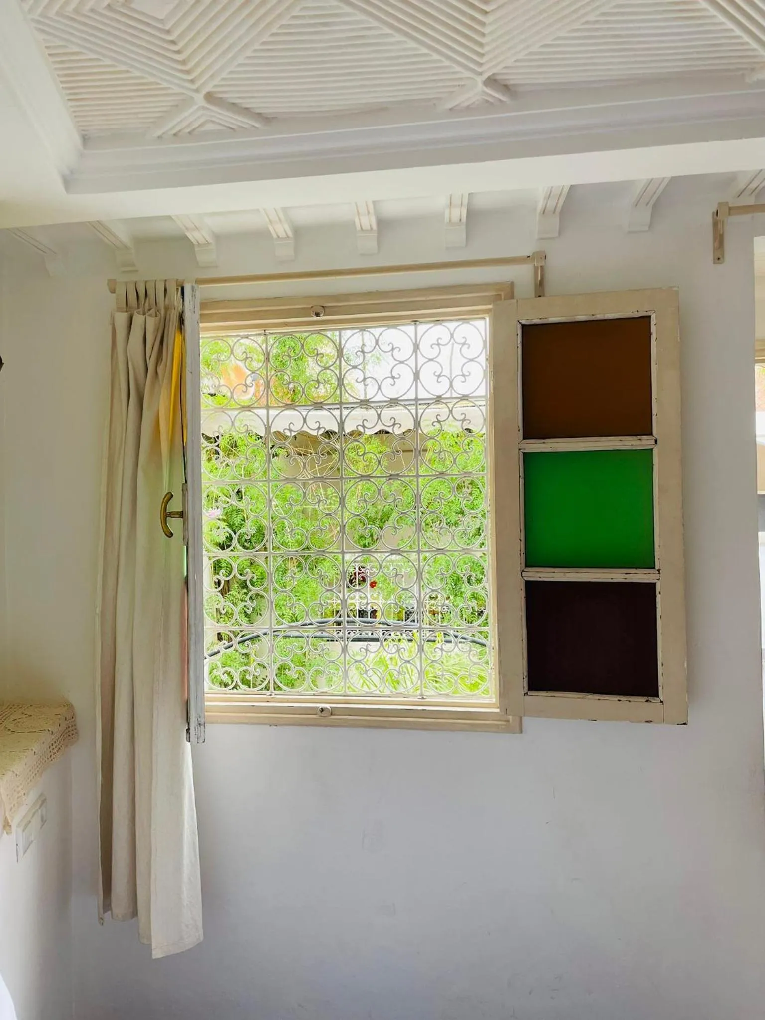 Garden view in Diamant La Ville Rouge