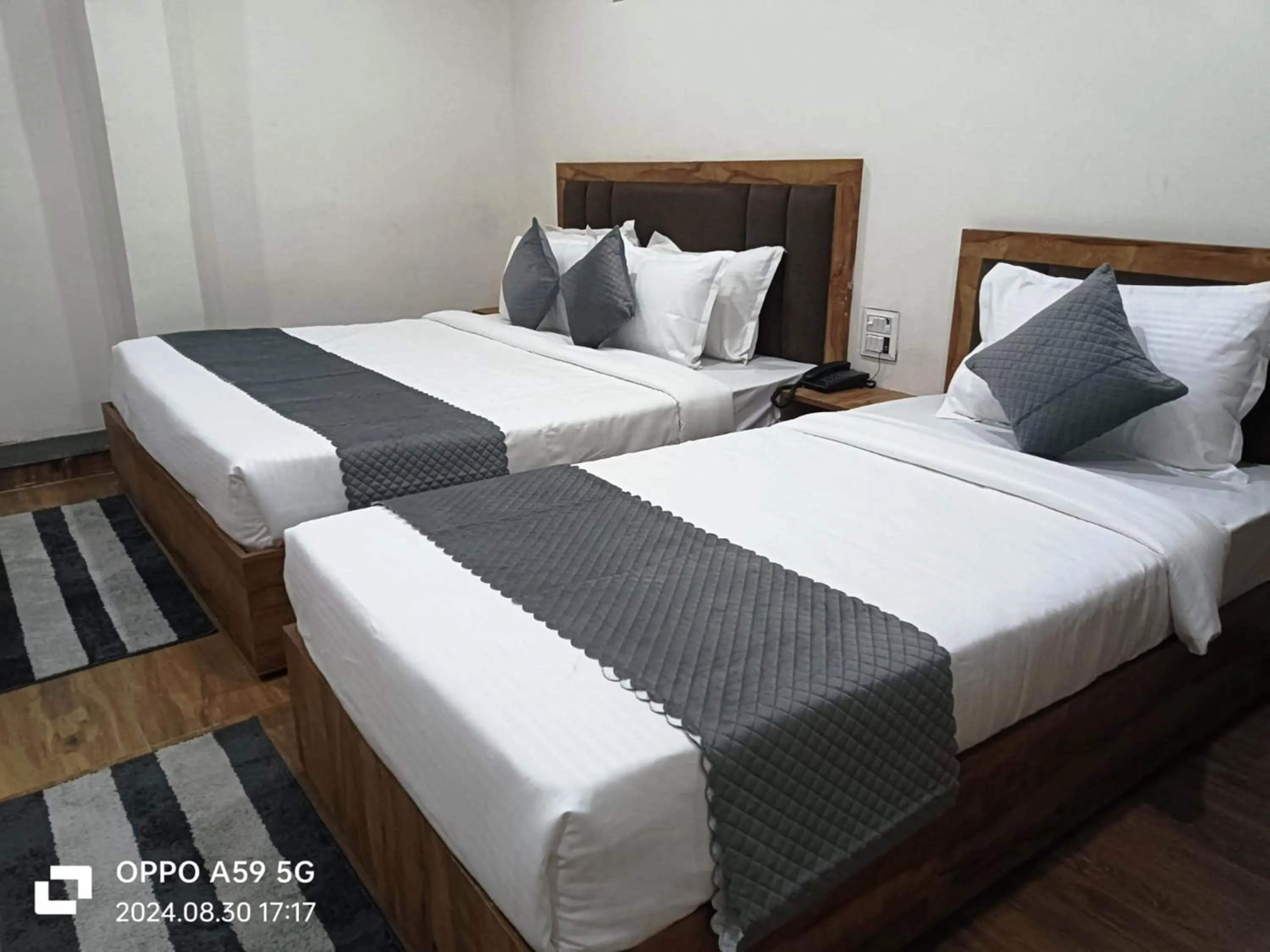 Bed in ShriGo Hotel Pushpa Residency