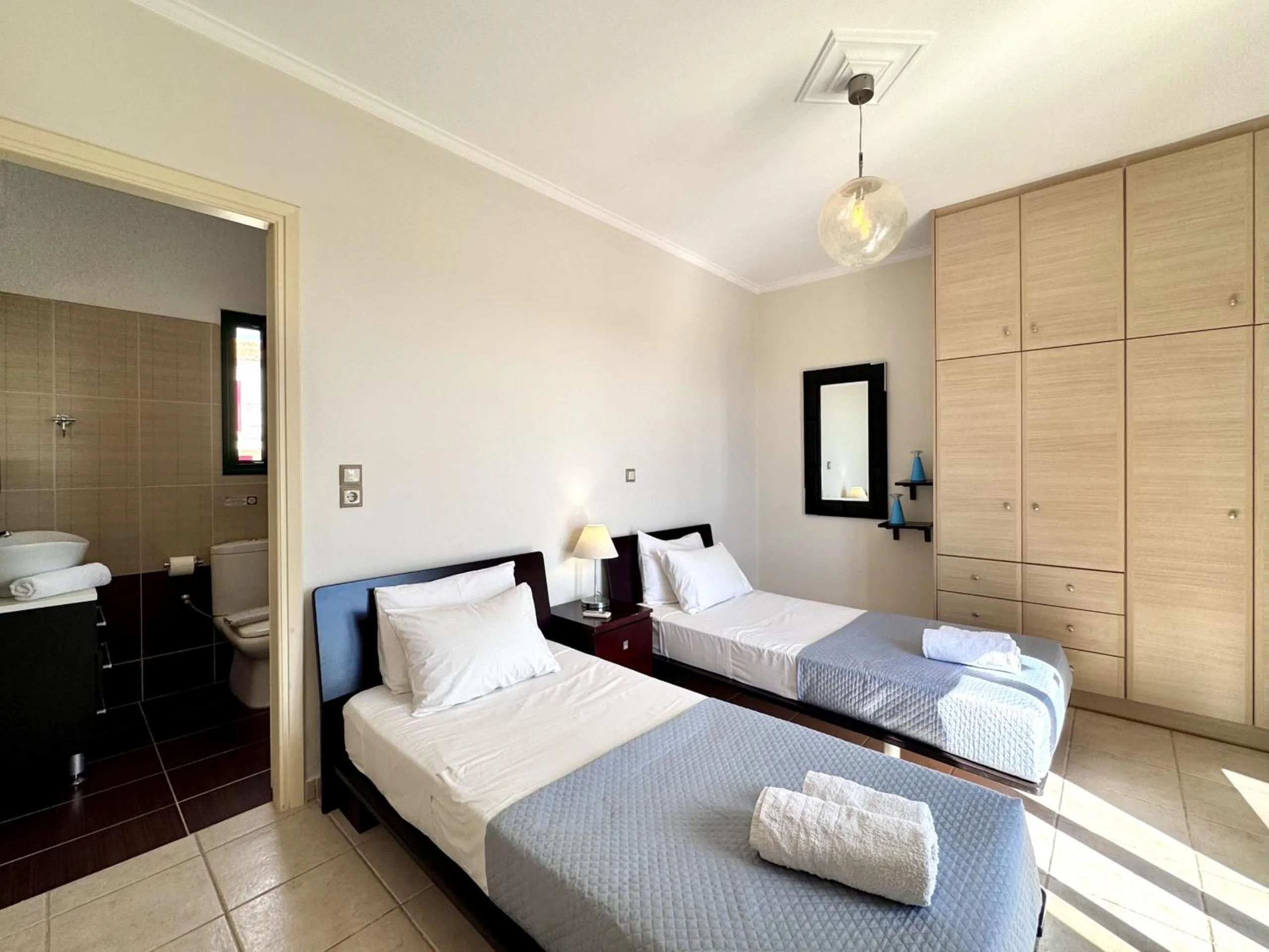 Bed in Villa Yianna