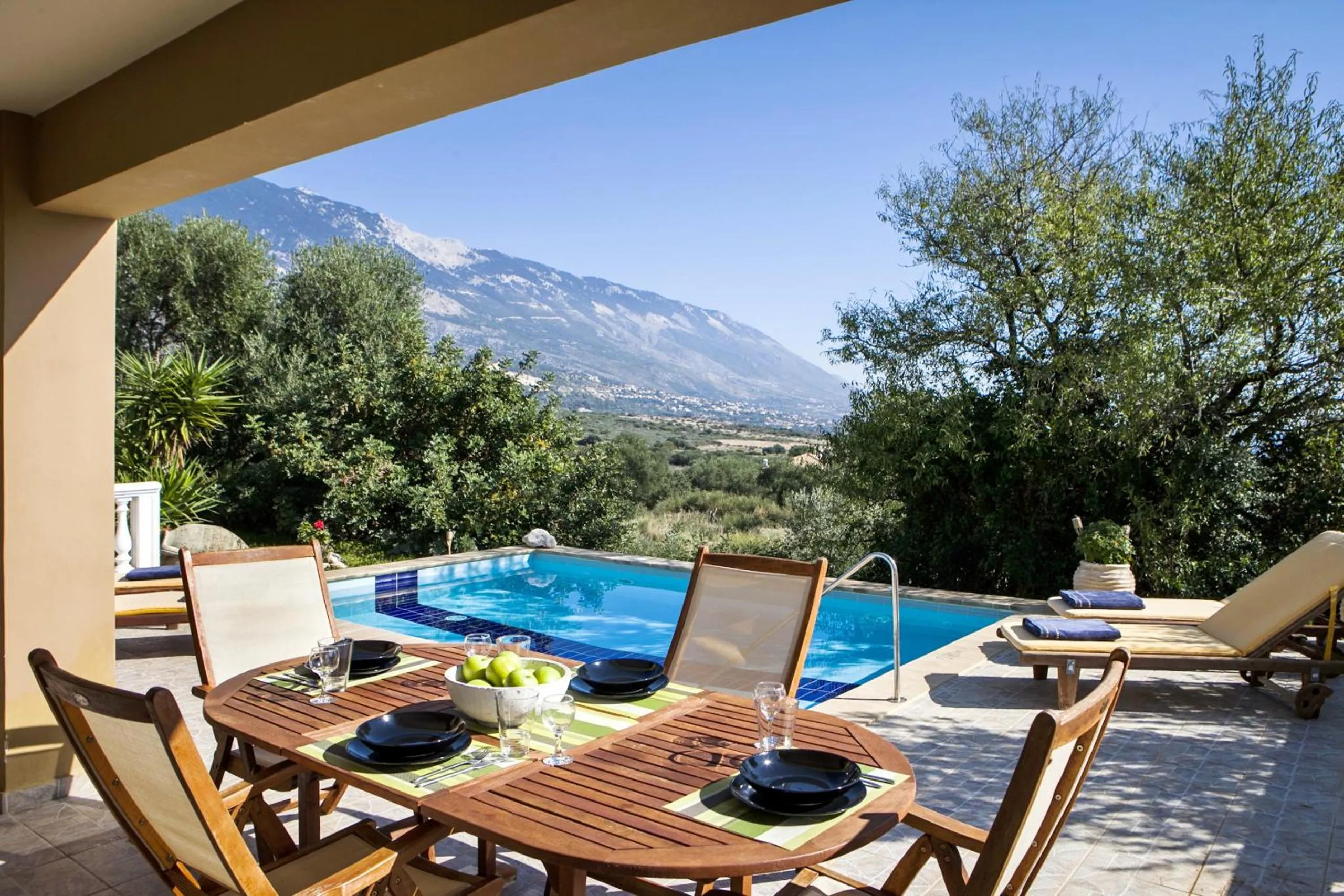 Balcony/Terrace in Villa Yianna