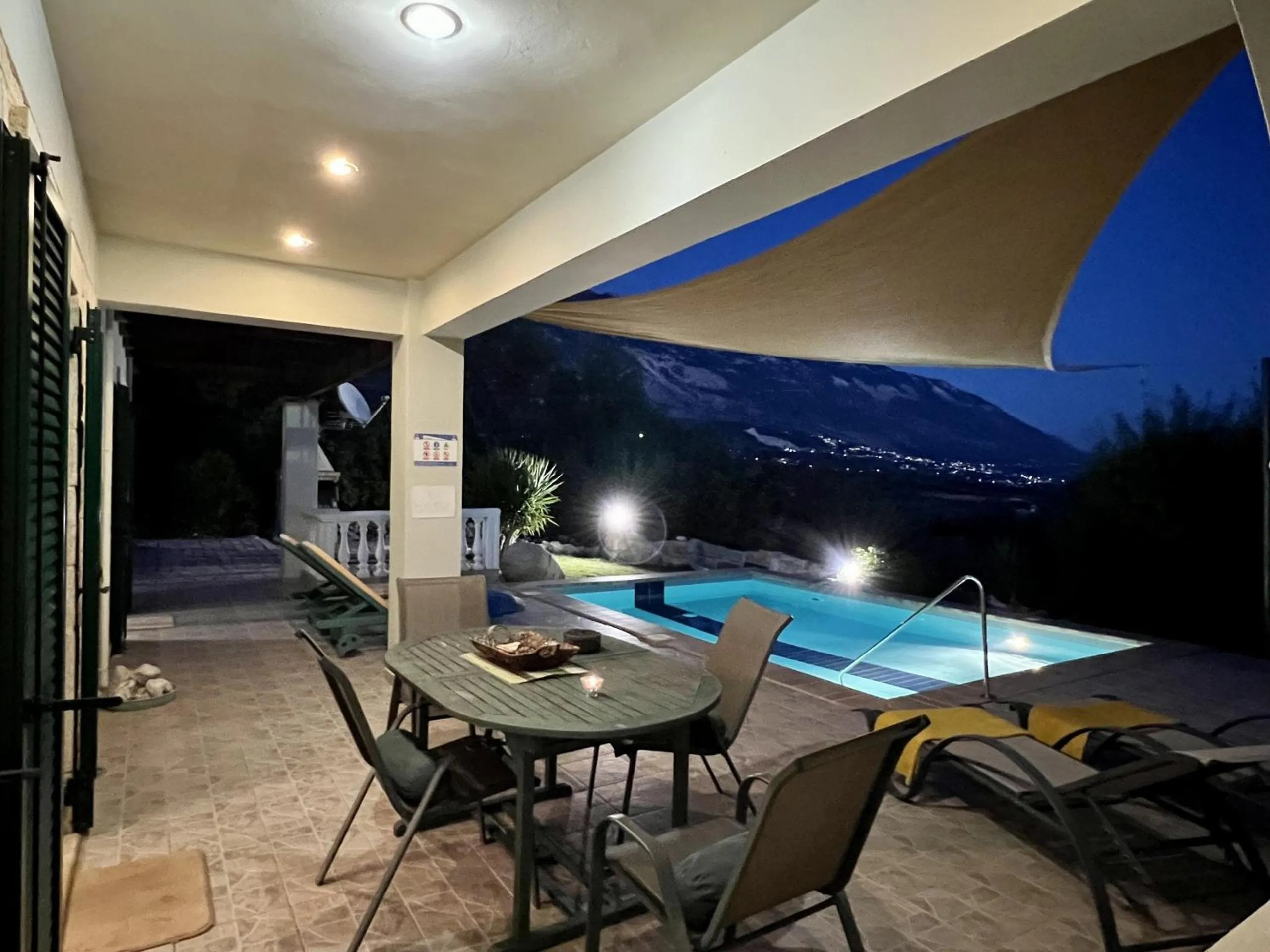 Balcony/Terrace in Villa Yianna