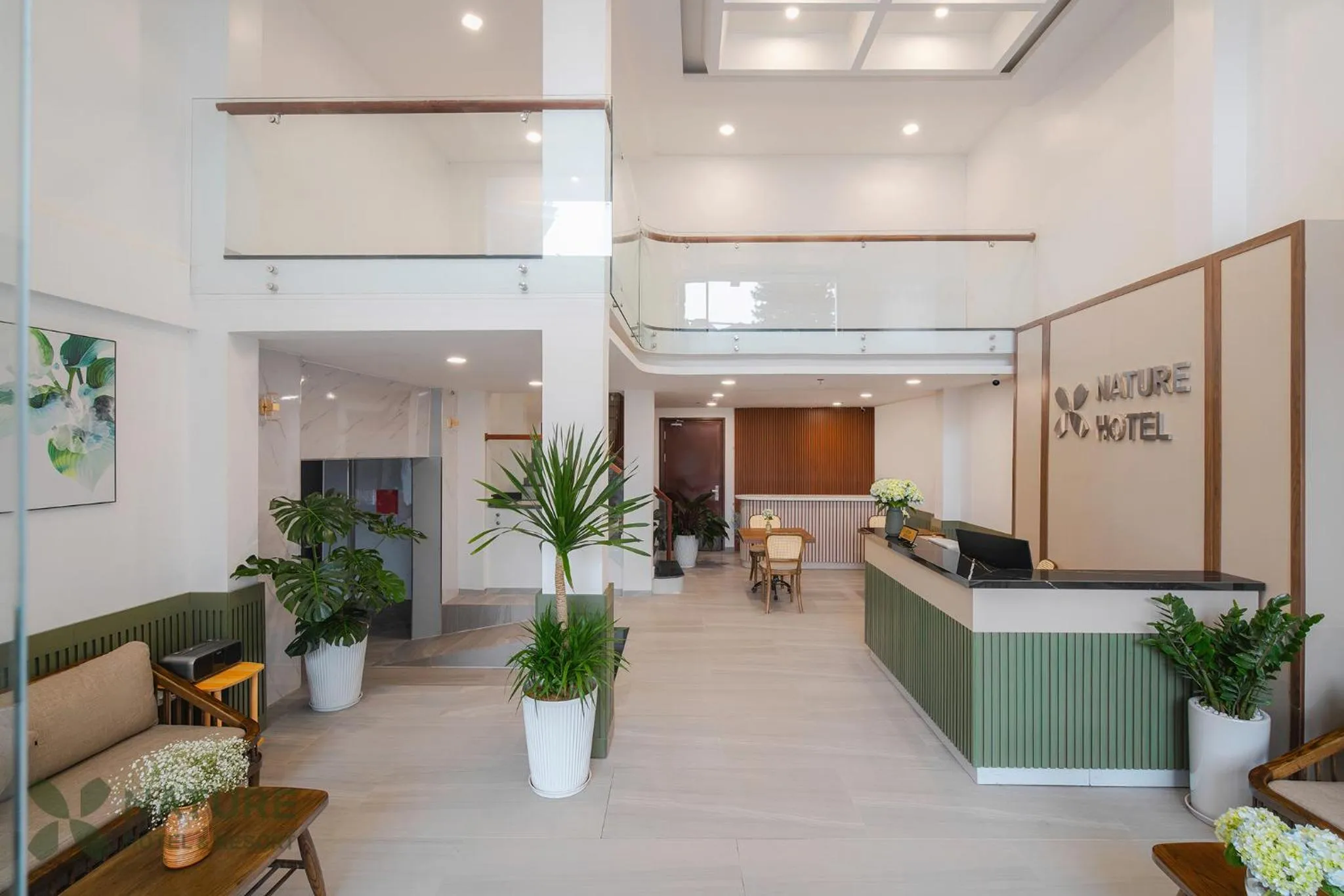 Communal lounge/ TV room in Nature Hotel - Nam Ky Khoi Nghia