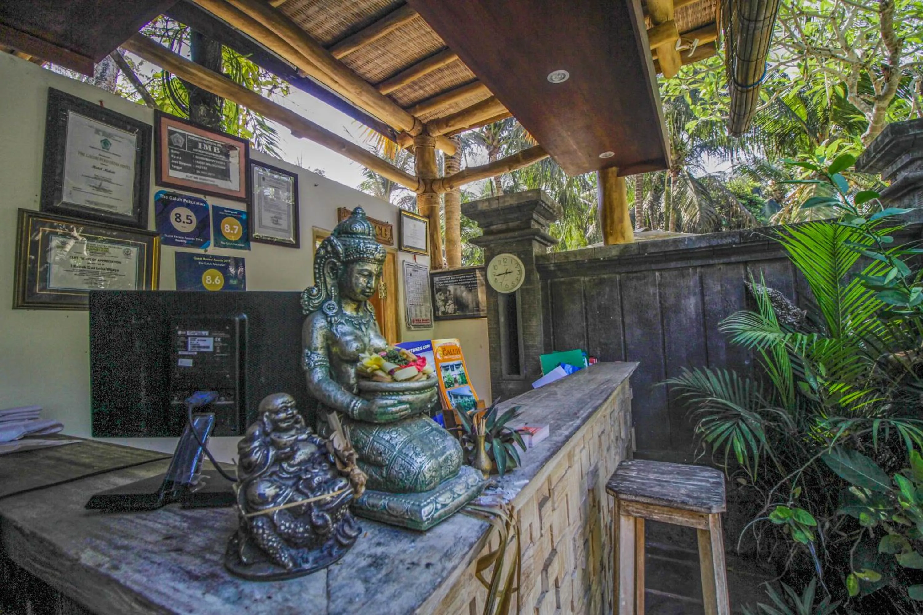 Lobby or reception in The Galuh Pekutatan