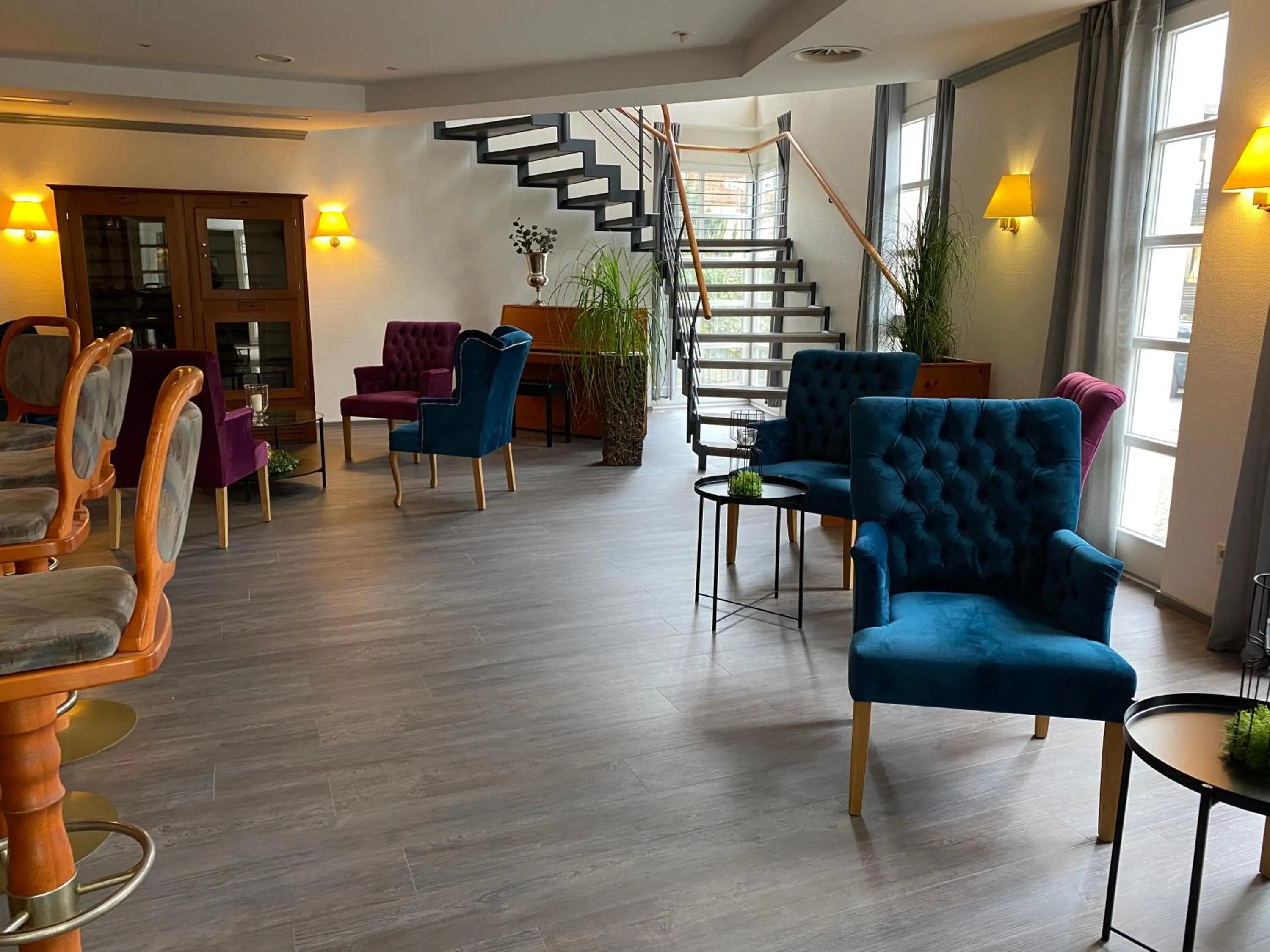 Lounge or bar in Weinhotel Römerbad