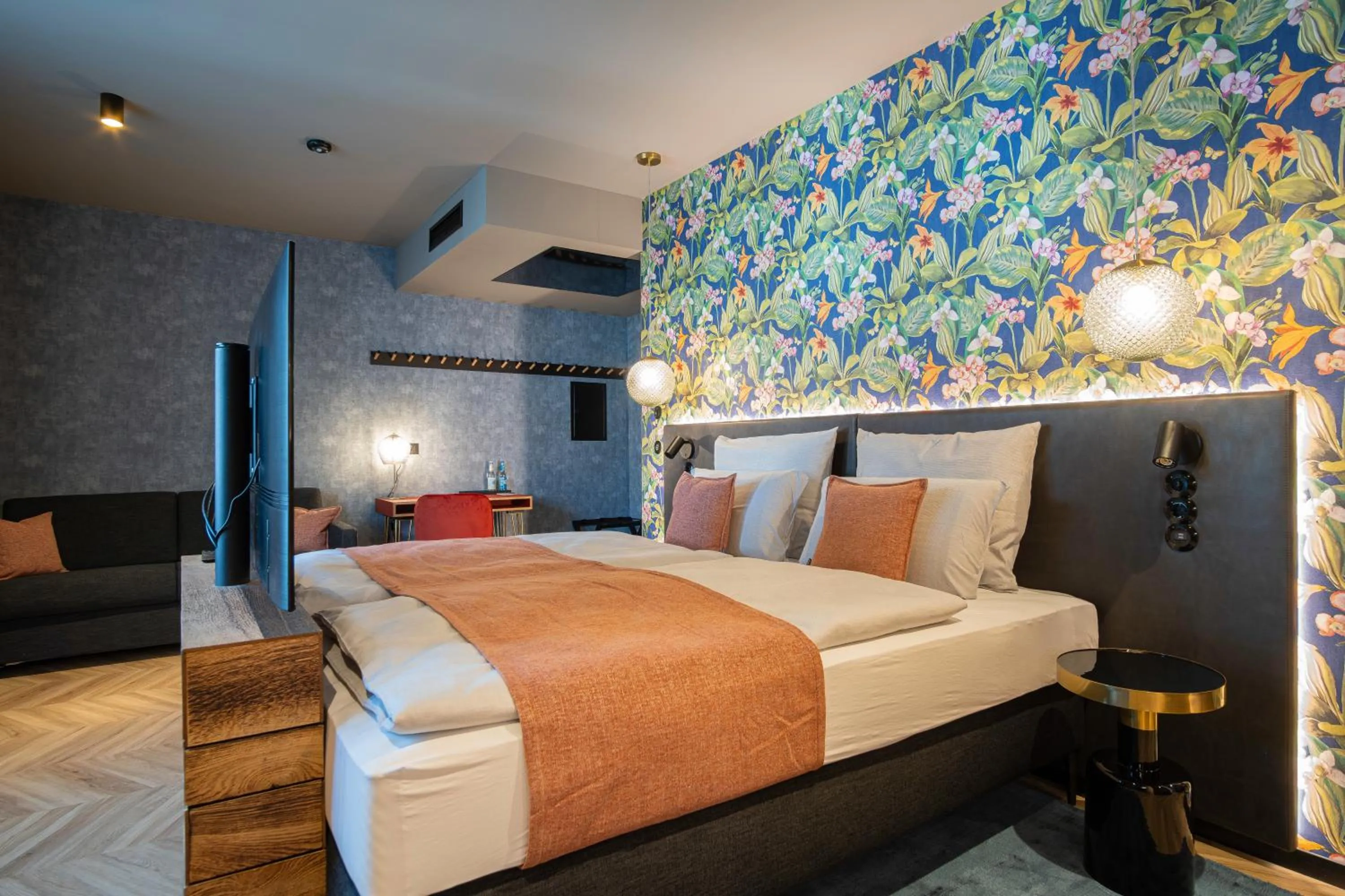 Bed in AMIA Hotel Singen