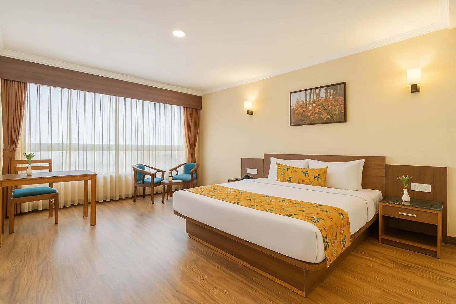Bed in Summit Namnang Courtyard & Spa Near Mg Marg
