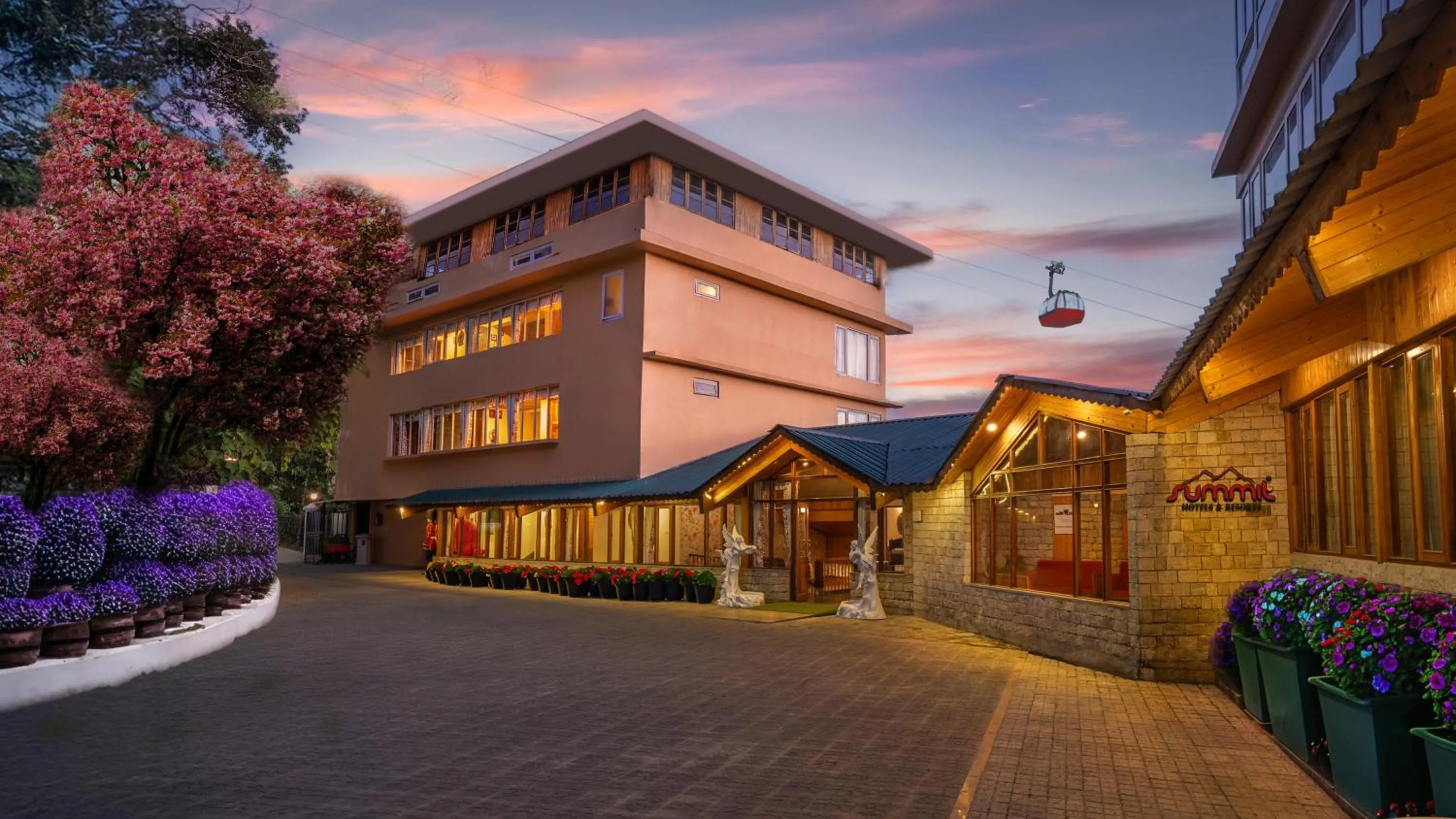 Property building in Summit Namnang Courtyard & Spa Near Mg Marg