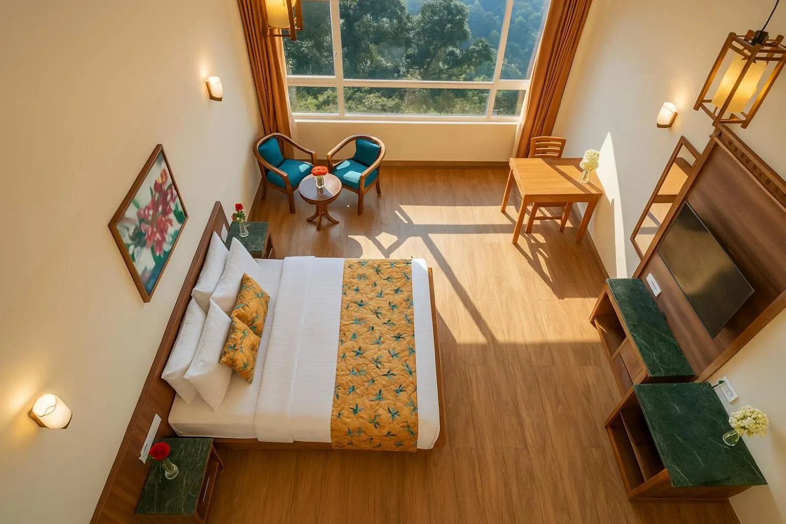 Bed in Summit Namnang Courtyard & Spa Near Mg Marg