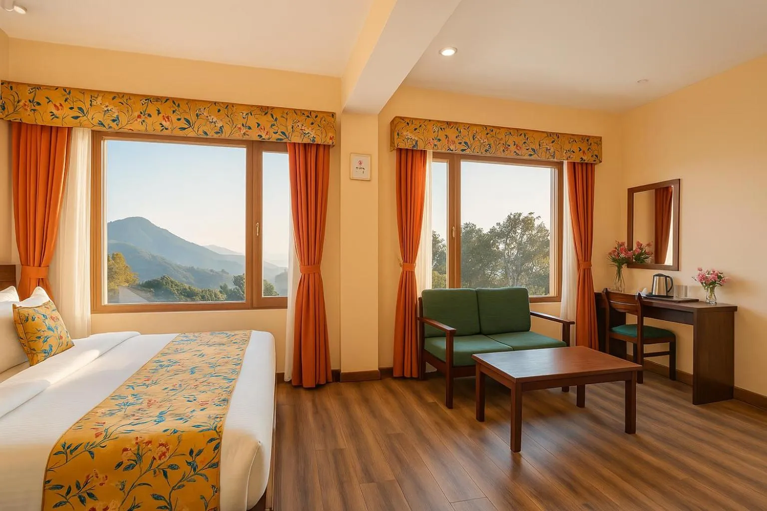 Bed in Summit Namnang Courtyard & Spa Near Mg Marg