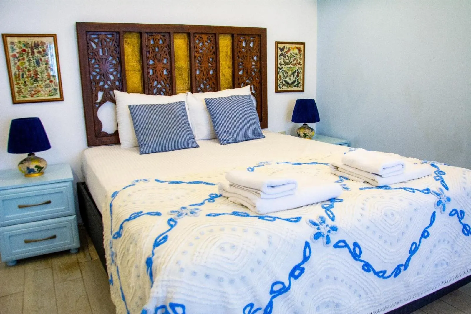 Bed in Bambu Urla Otel