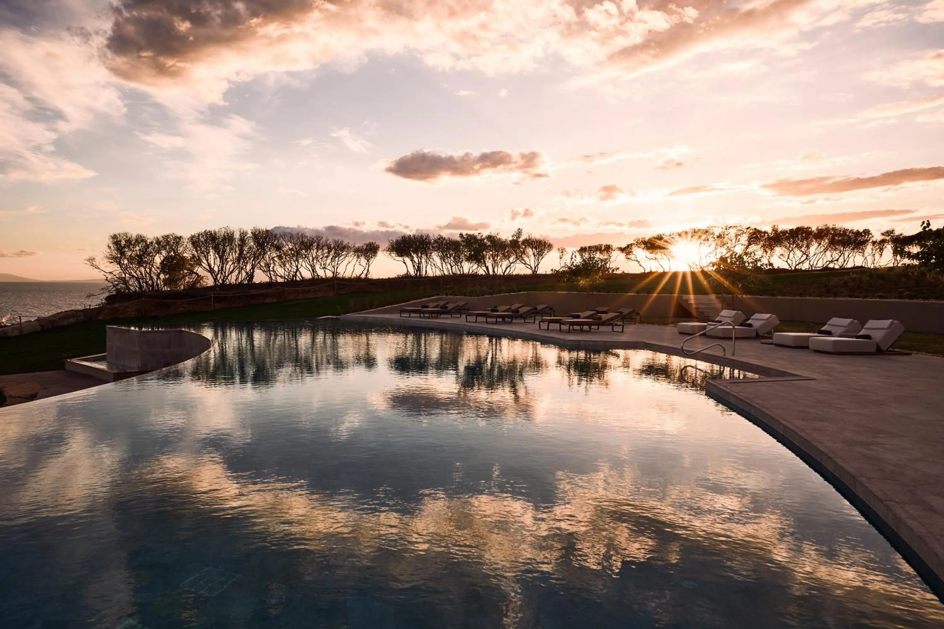 Pool view in Zelia Halkidiki, part of Destination by Hyatt - Adults Only
